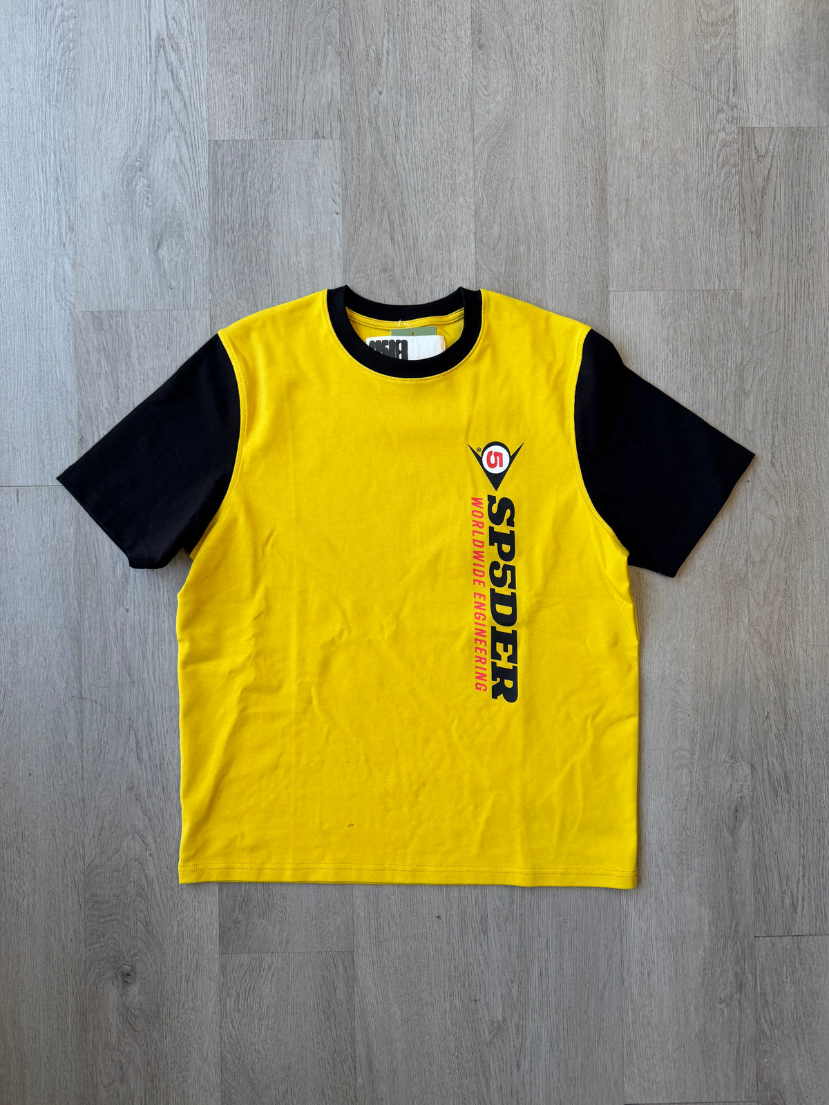 Sp5der Engineer Yellow Tee