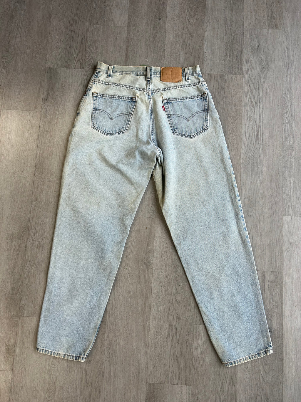 Vintage Faded Light Wash Levi 560s Jeans
