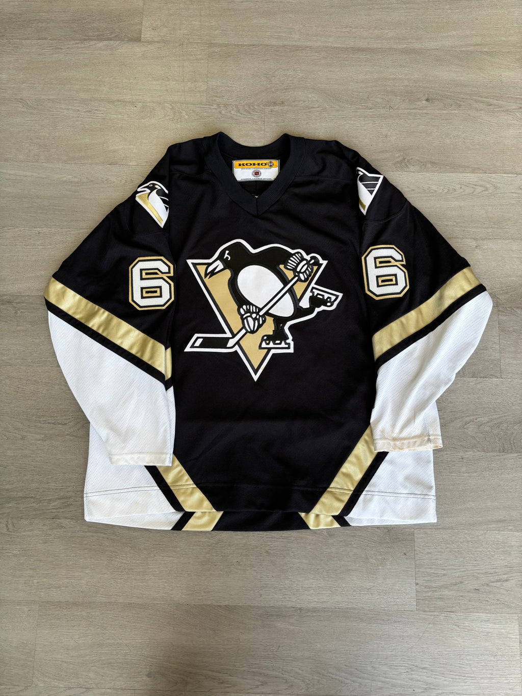 Vintage Koho Pittsburgh Penguins Mario Lemieux #66 Jersey