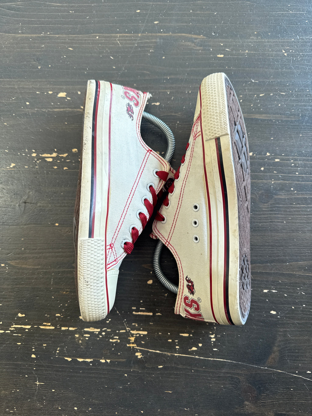 Vintage University Of South Carolina Gamecocks Canvas Converse Style Shoes