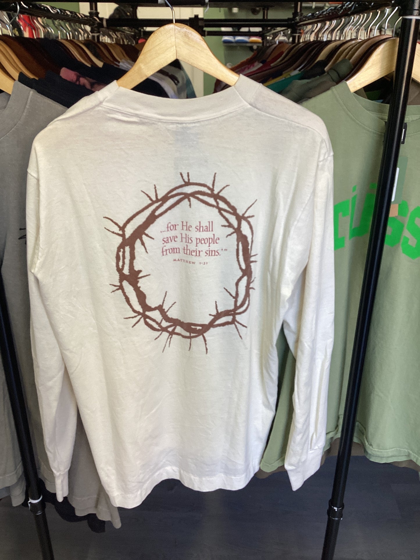 Matthew 1:21 Long Sleeve