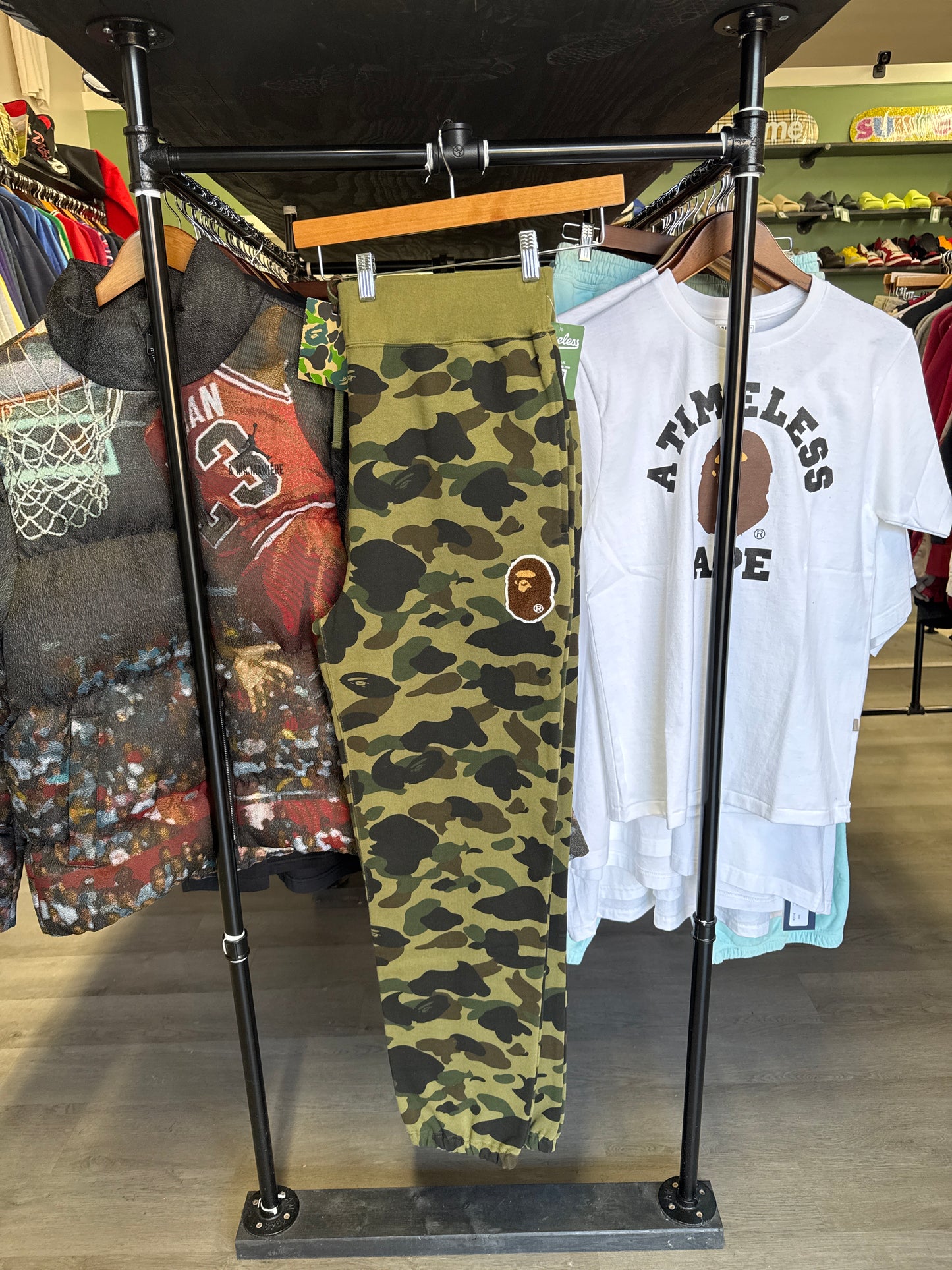 A Bathing Ape Bape 1st Camo Sweatpants