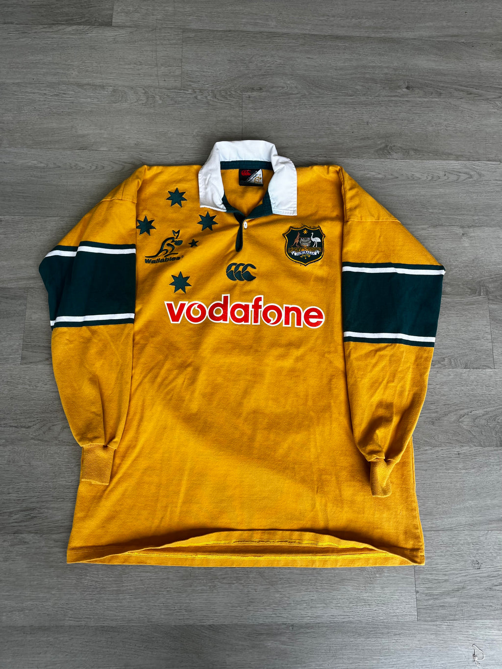 Vintage Canterbury Australia Wallabies Rugby Jersey