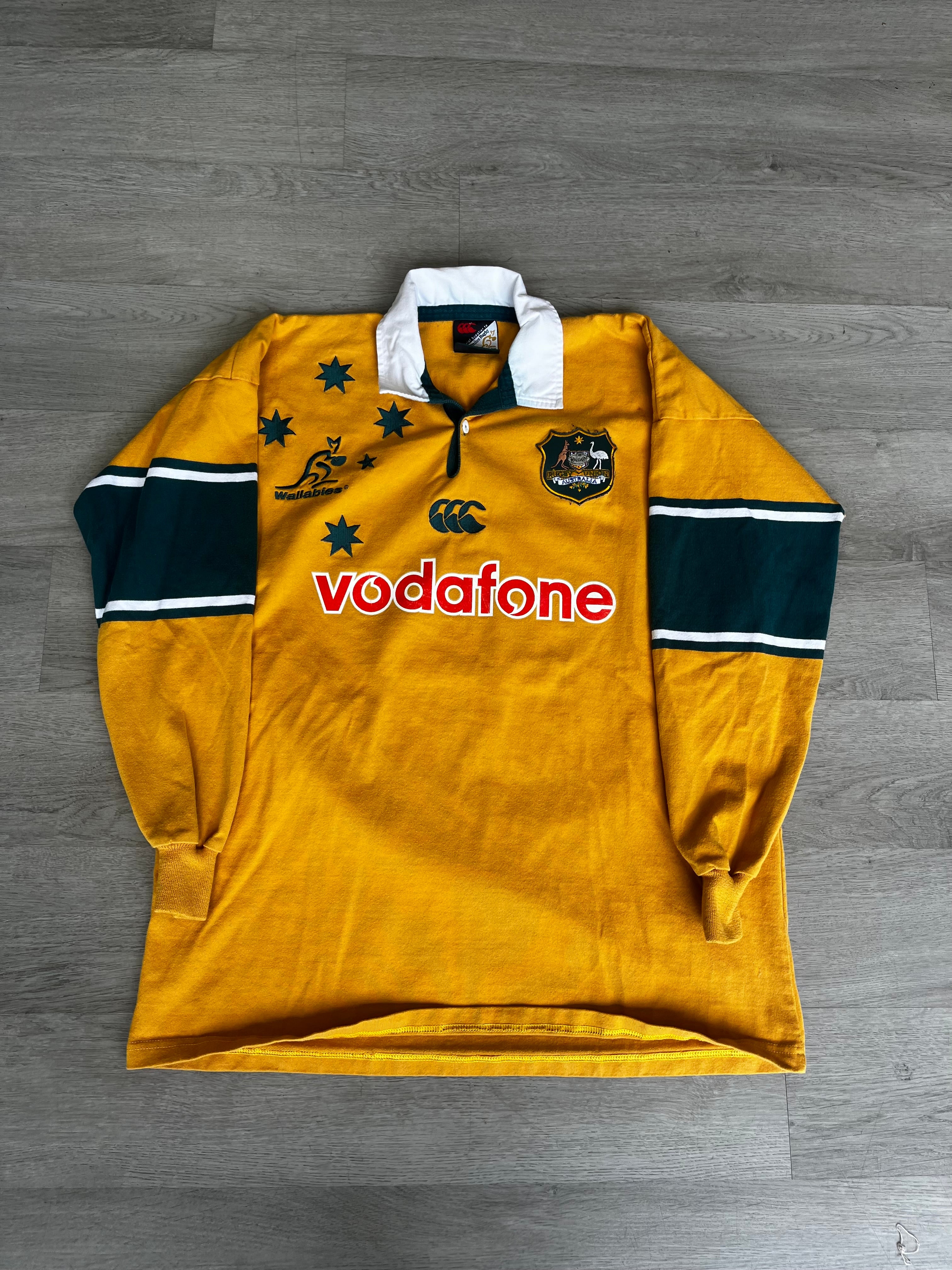 Vintage Canterbury Australia Wallabies Rugby Jersey