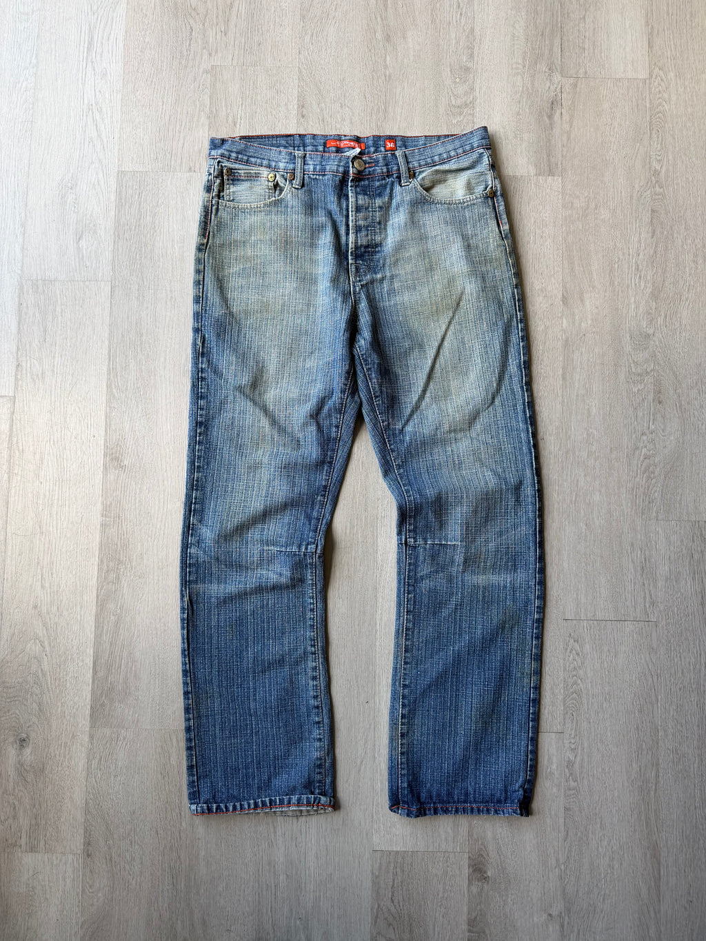Vintage Ed Hardy Embroidered Jeans