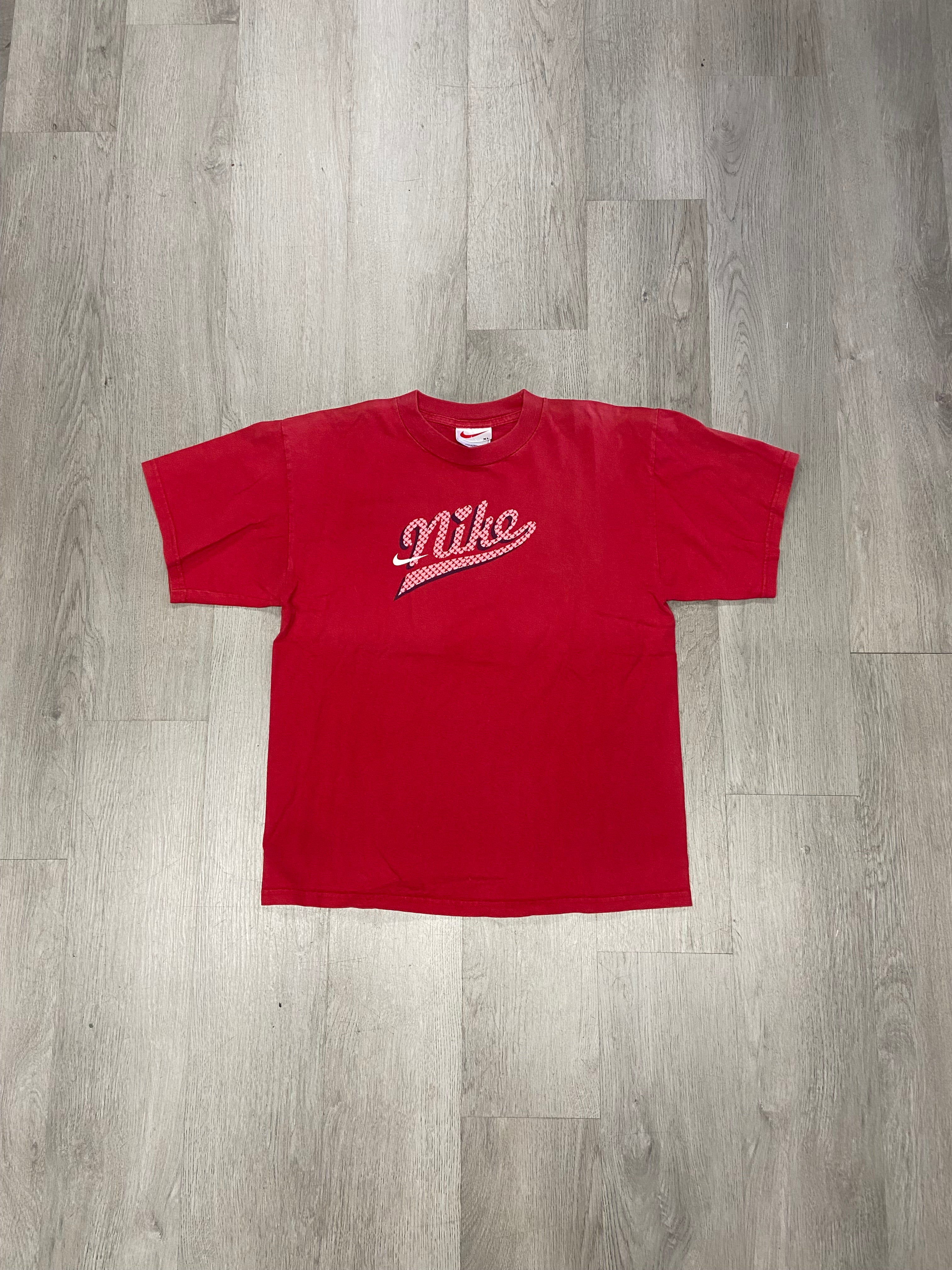 Youth Red Nike Heart Tee