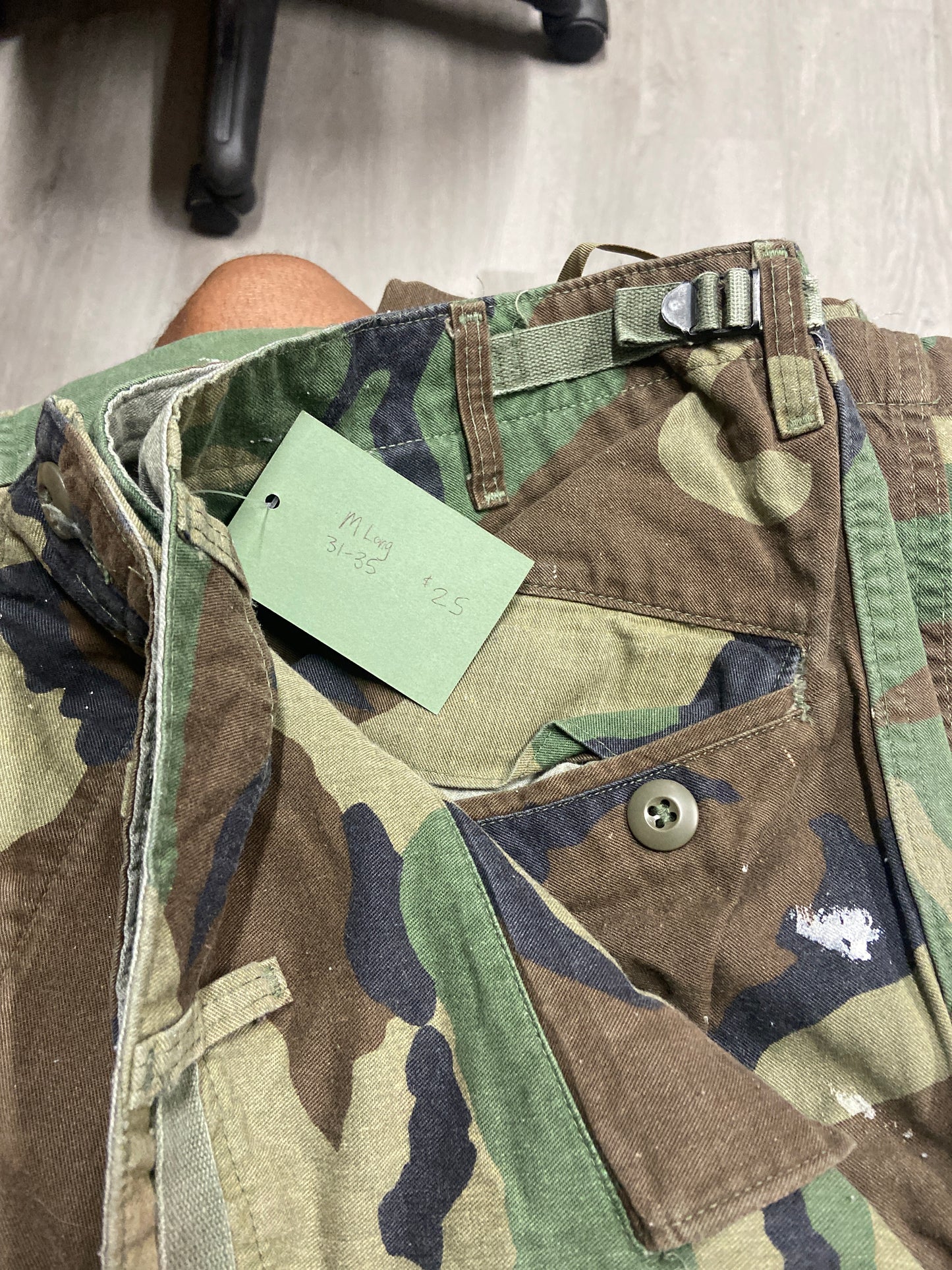 Vintage Camo Cargo Pants