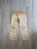 Vintage Carhartt Distressed Faded Tan Double Knee