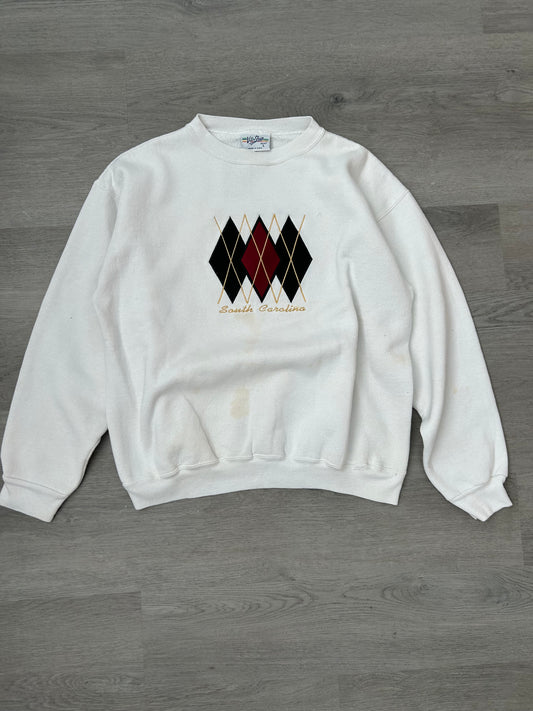 White South Carolina Center Sweatshirt