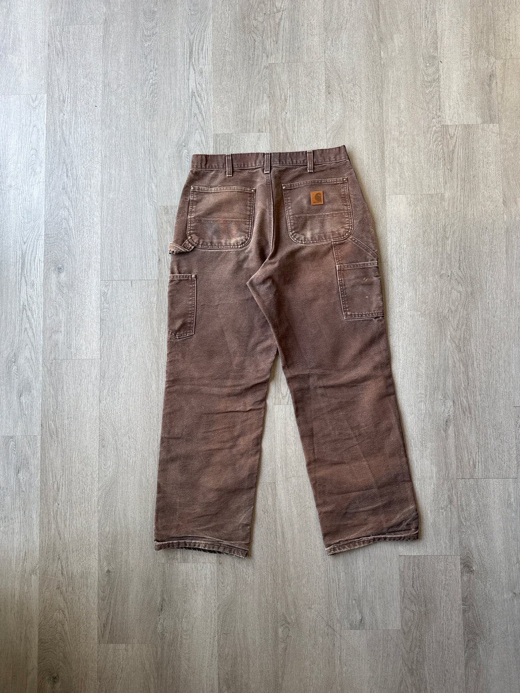 Vintage Carhartt Faded Brown Double Knee Pants