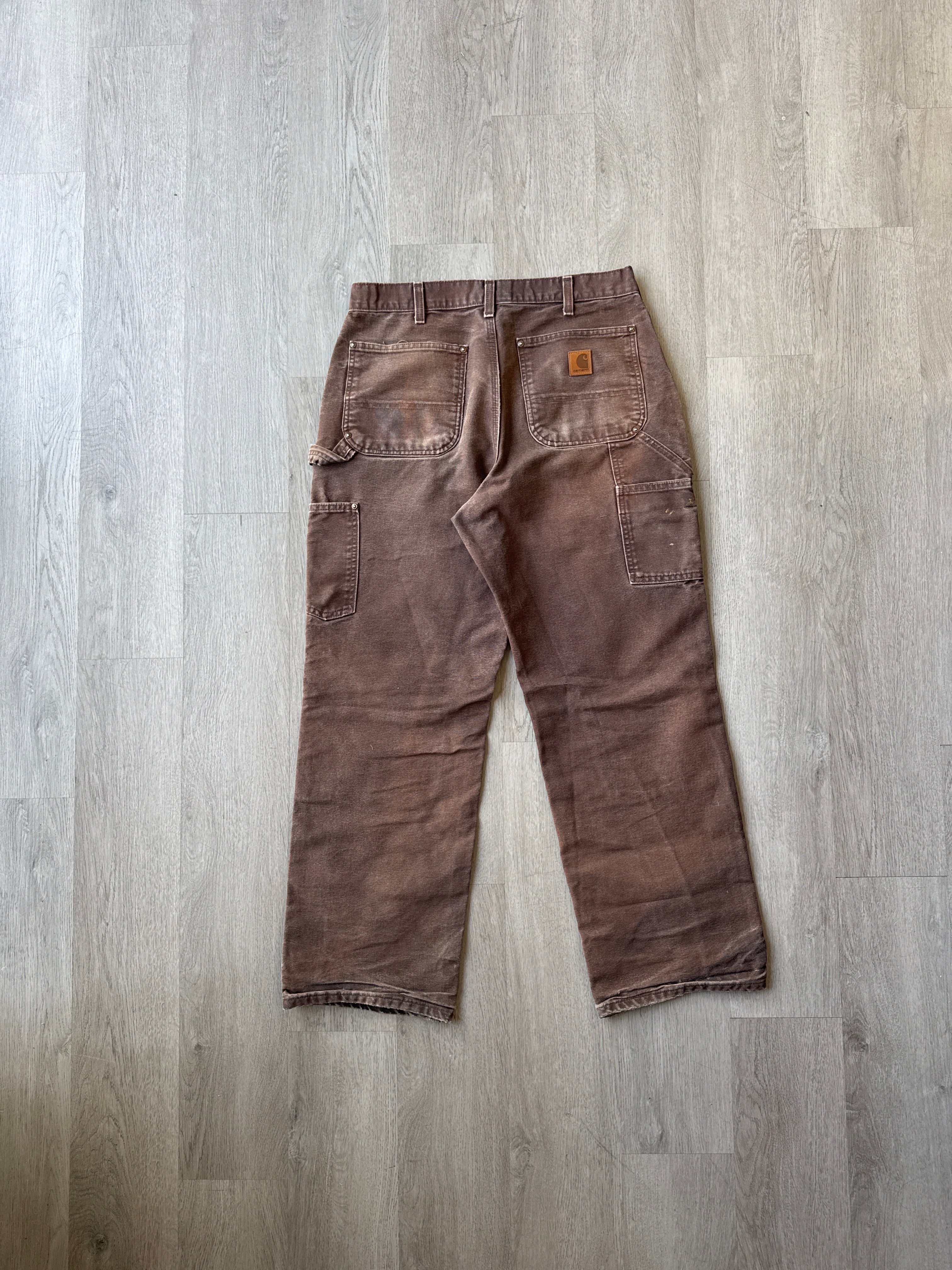 Vintage Carhartt Faded Brown Double Knee Pants