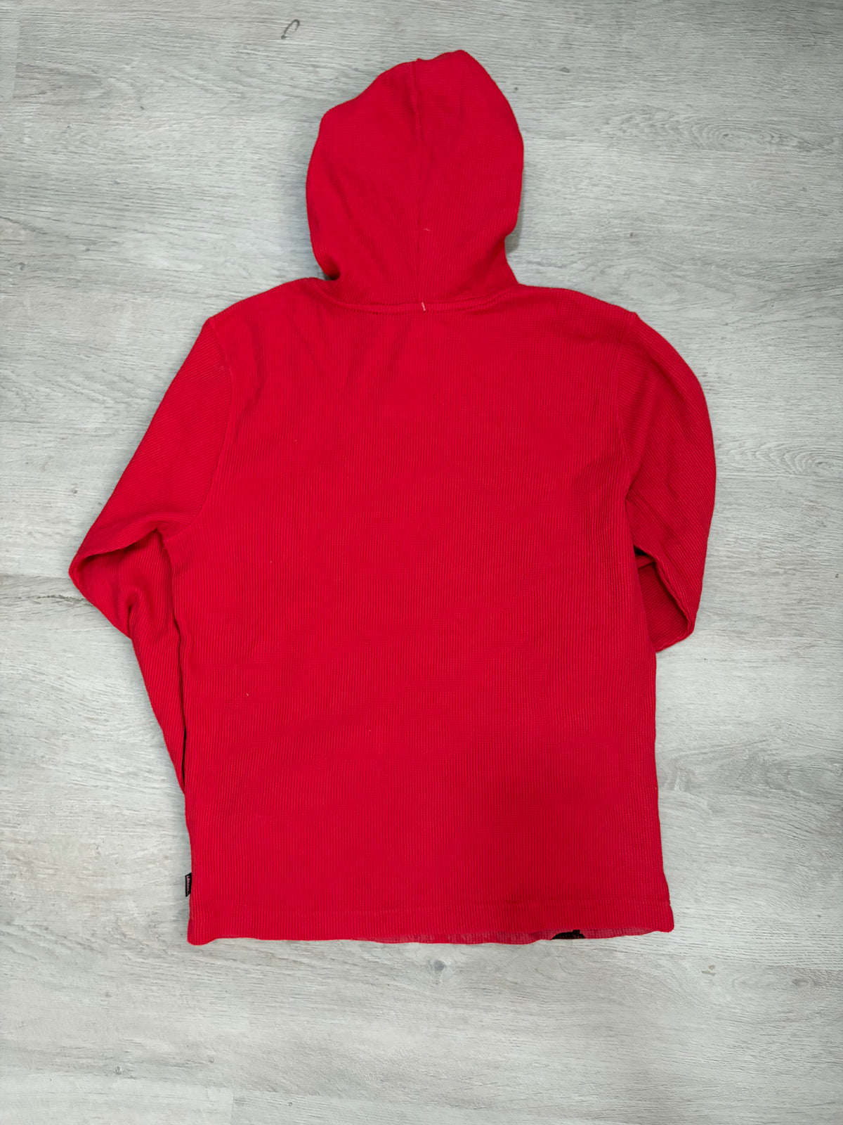 Dickies Y2K Women’s Red Skull Tattoo Graphic Thermal Hoodie
