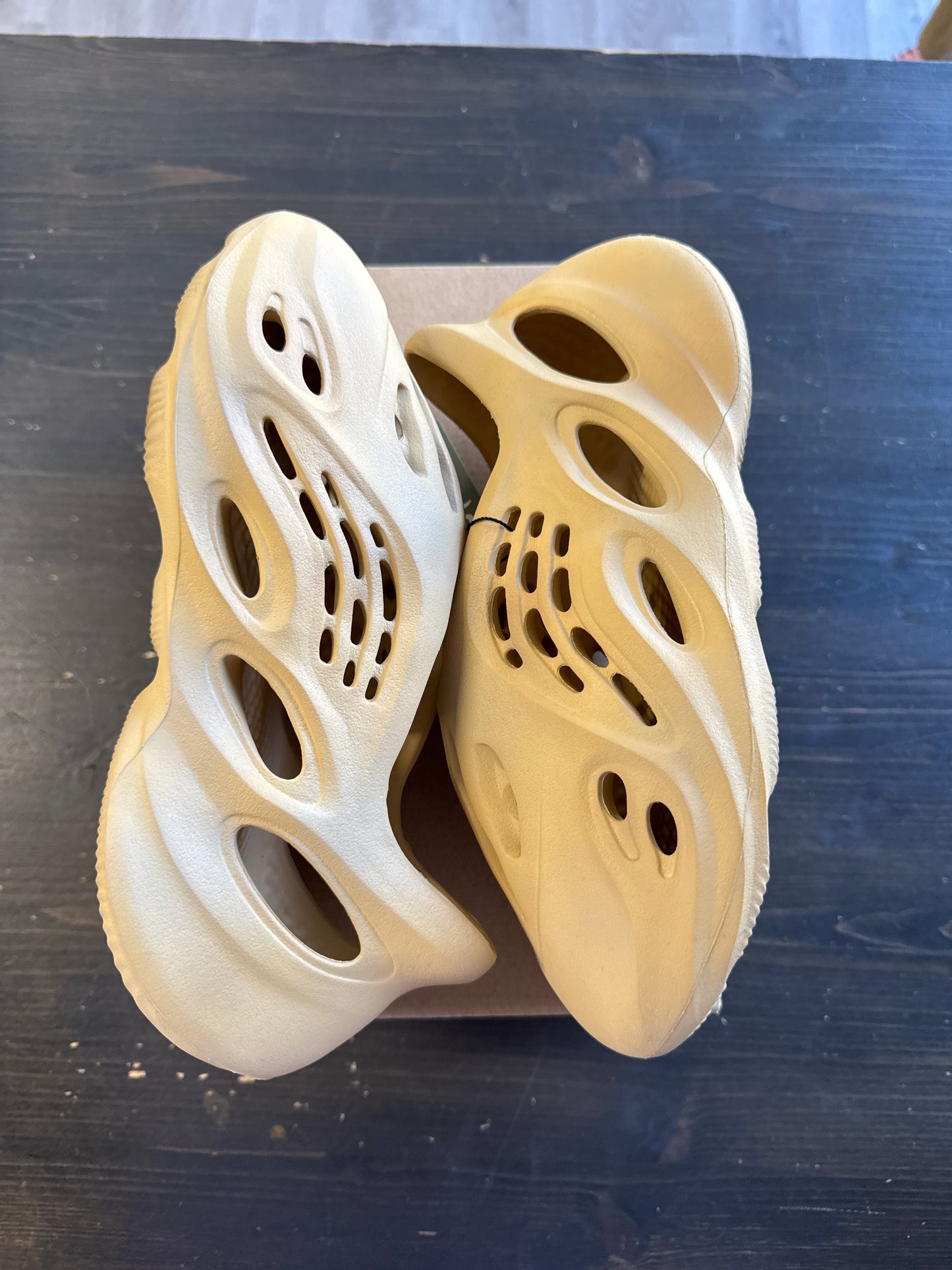 Pre-owned Adidas Yeezy Foam Rnnr Desert Sand