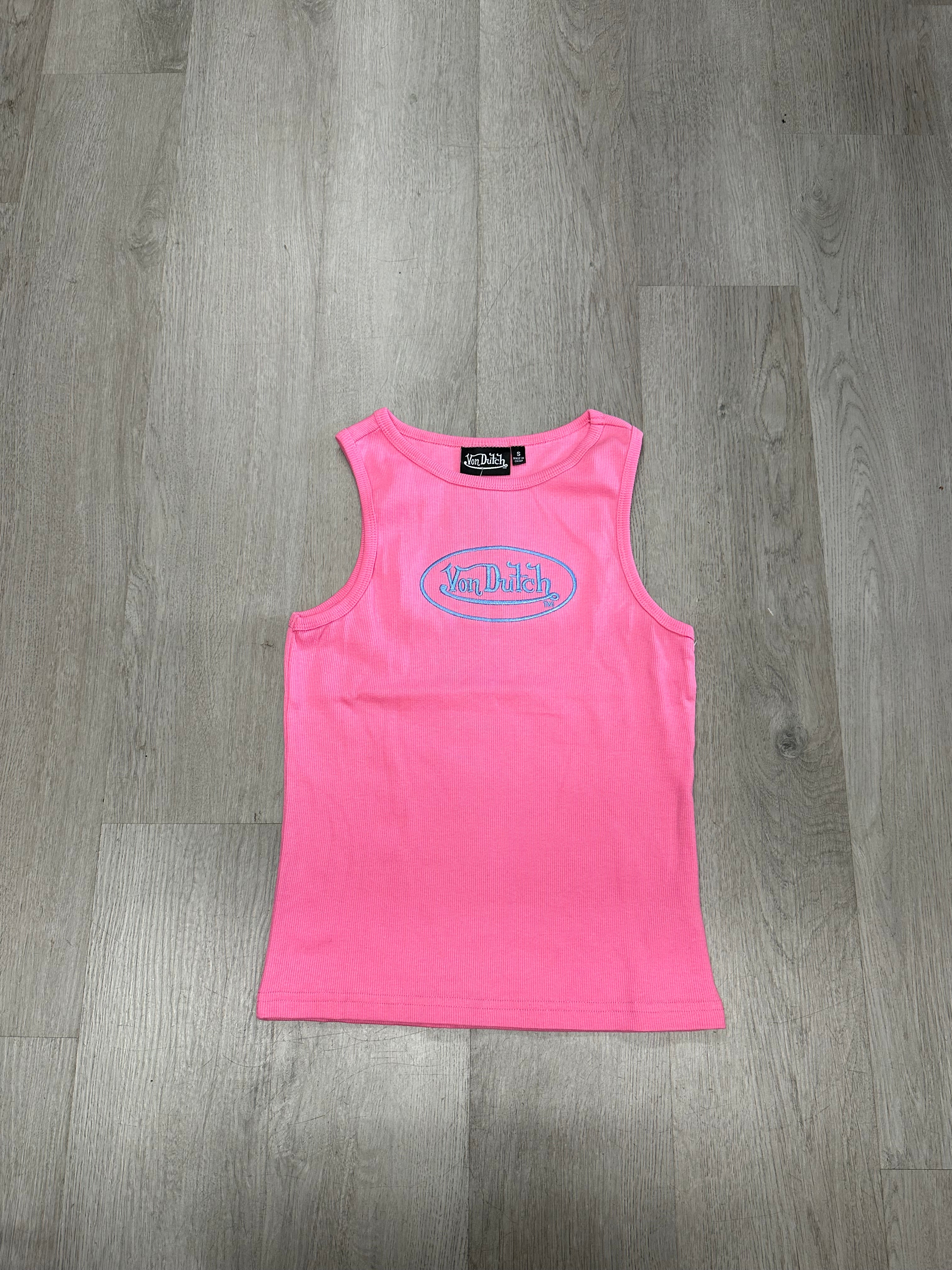 Women’s Pink Von Dutch Tank Top