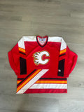 Vintage 1990s CCM Calgary Flames Hockey Jersey