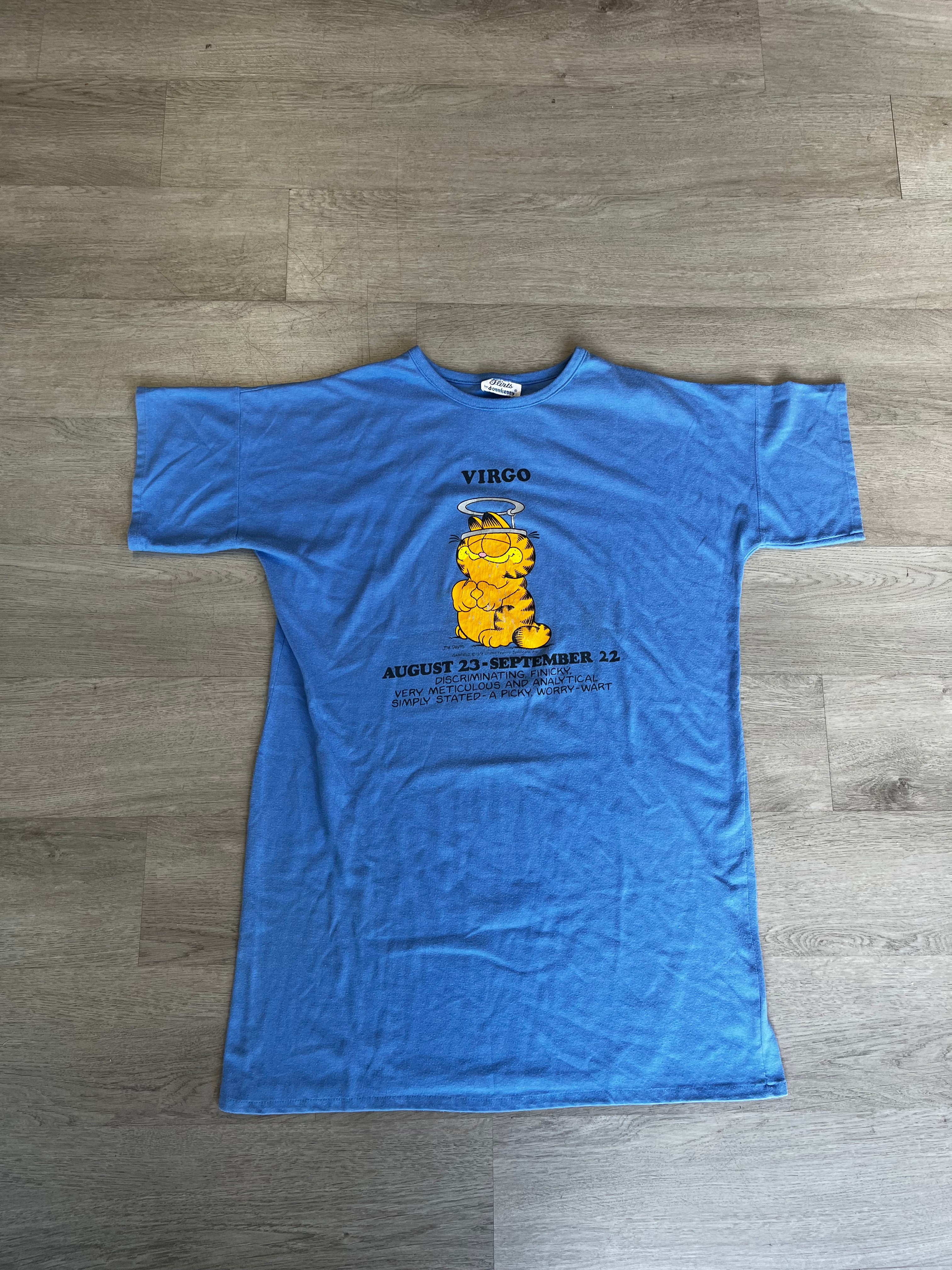 Vintage Virgo Garfield Tee