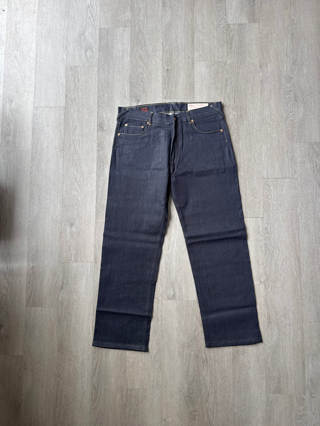 Evisu Japanese Green Dragon Art Denim Jeans