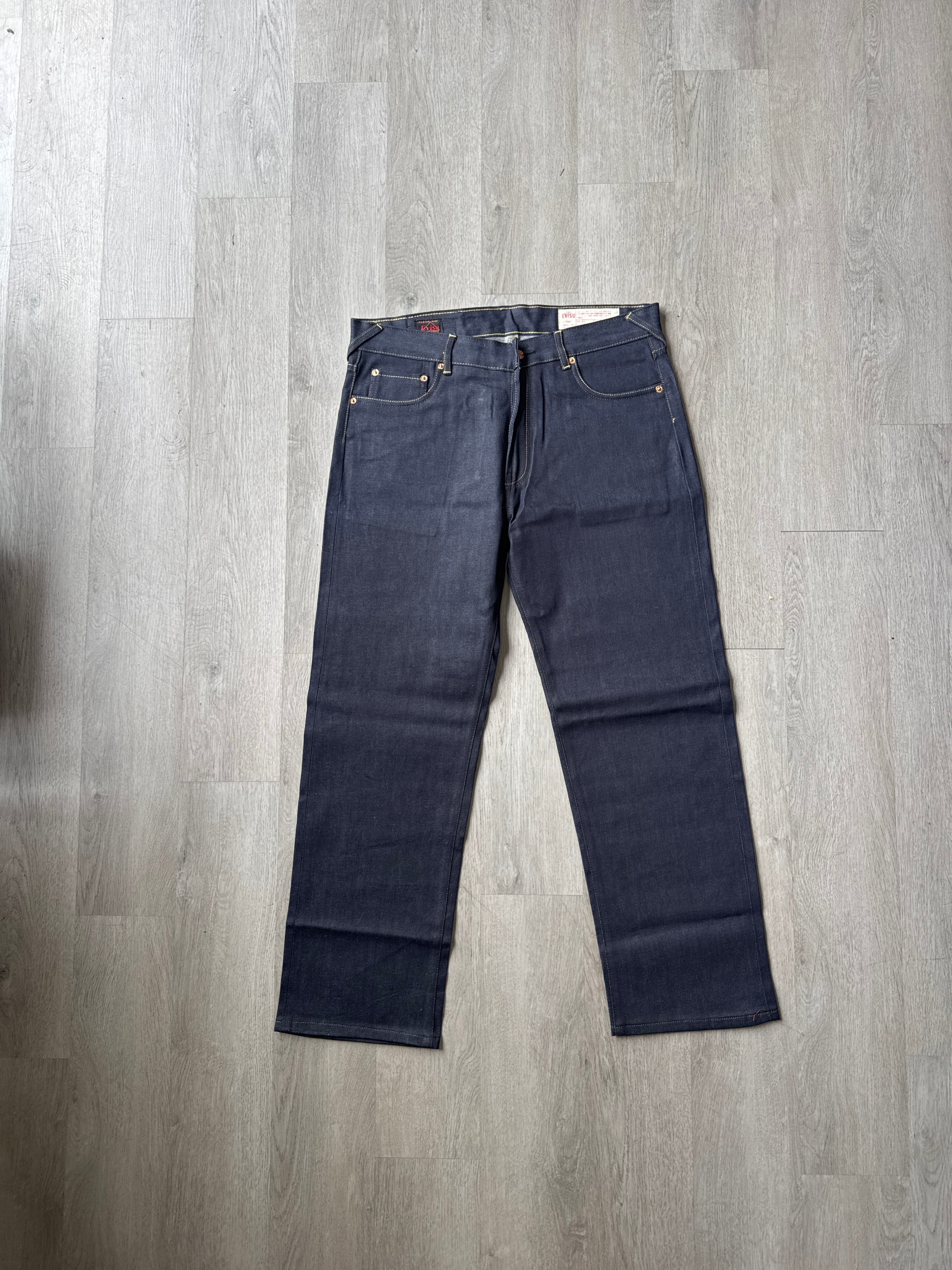 Evisu Japanese Green Dragon Art Denim Jeans