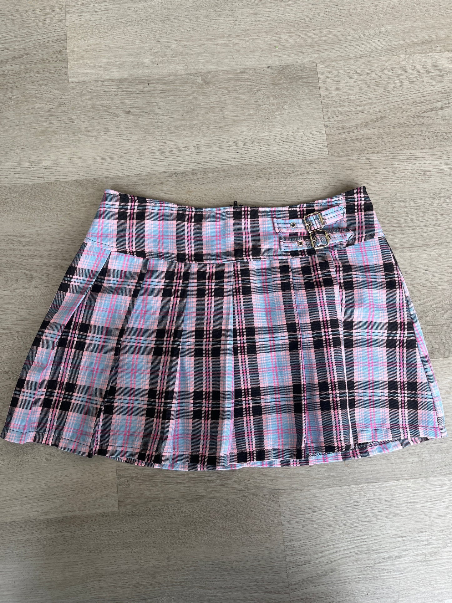 Women’s Plaid Pleated Skirt