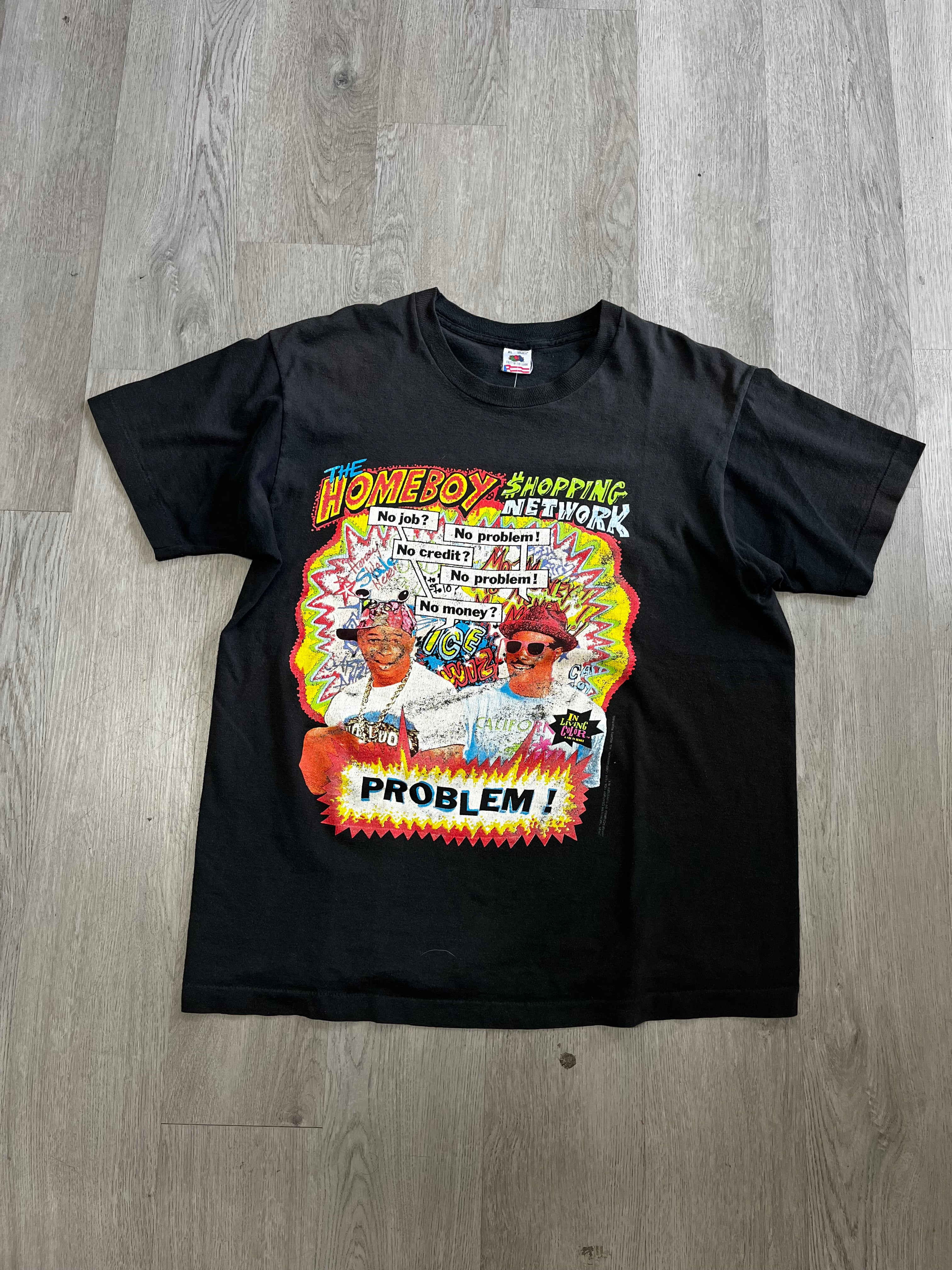 Vintage 1990 Wayan Bros In Living Color Homeboy Shopping Network Tee