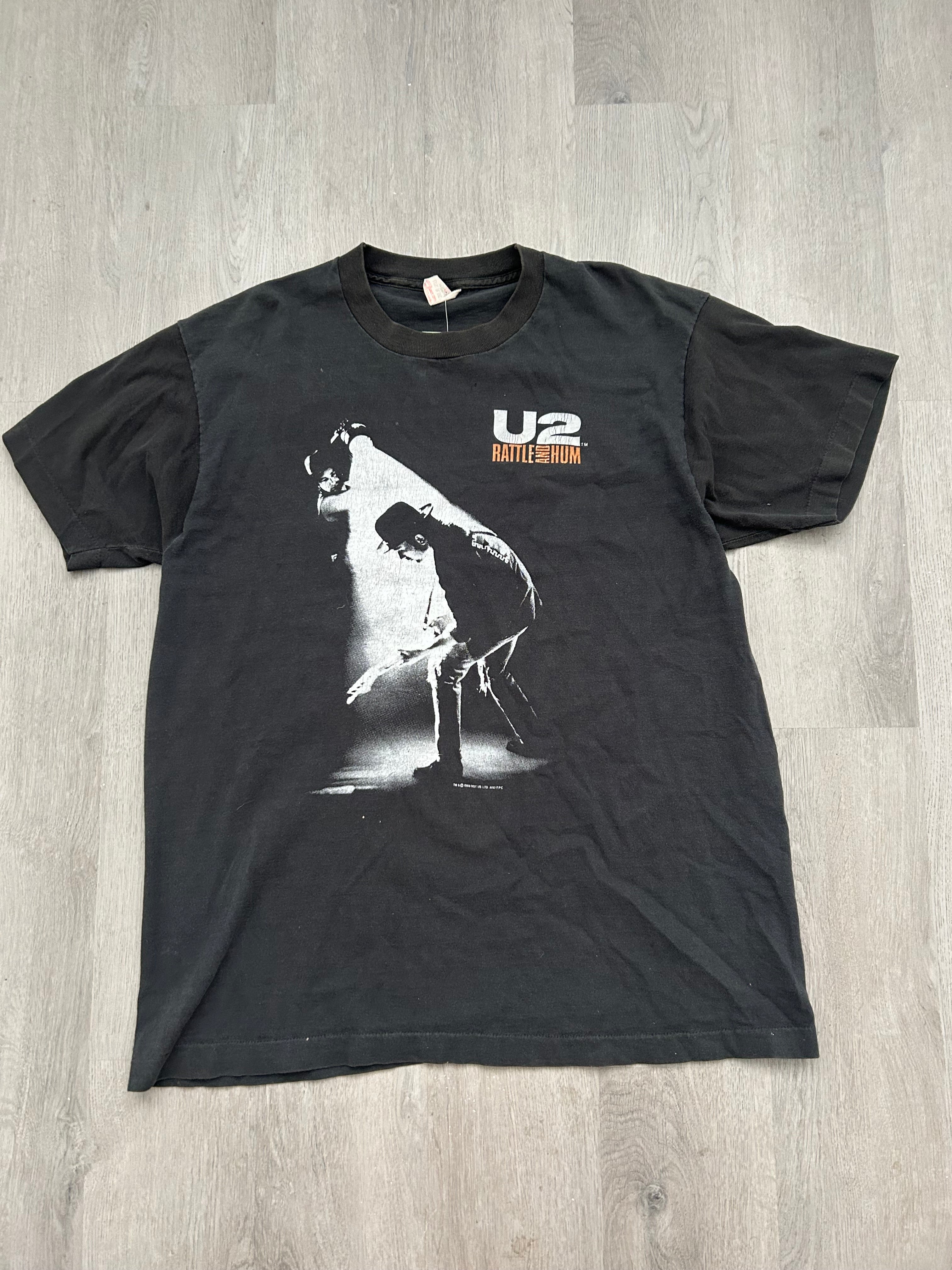 Vintage 1988 U2 Rattle And Hum Tee