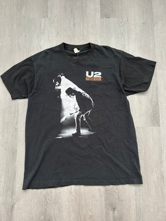 Vintage 1988 U2 Rattle And Hum Tee