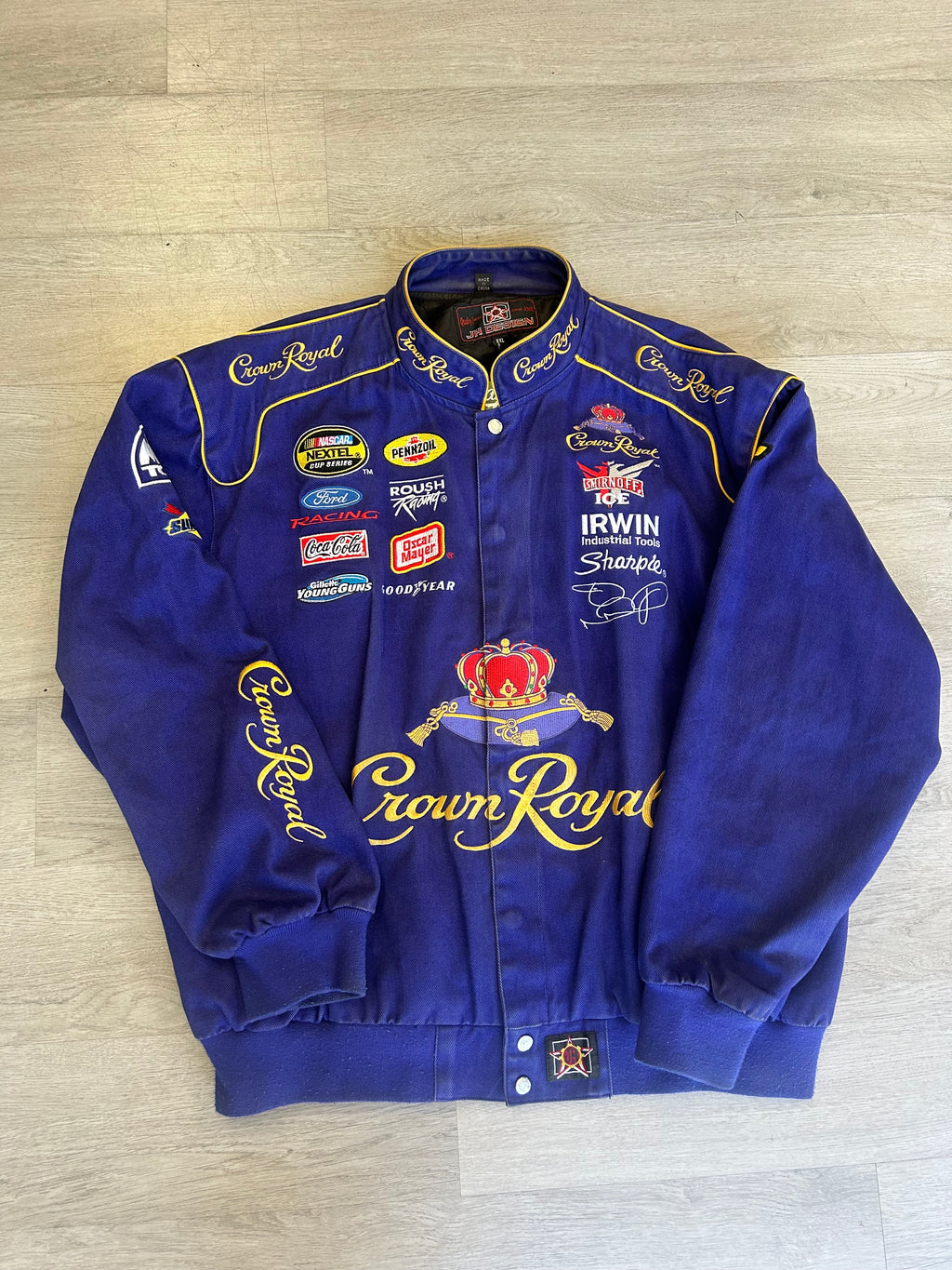 Vintage Crown Royal Race Jacket