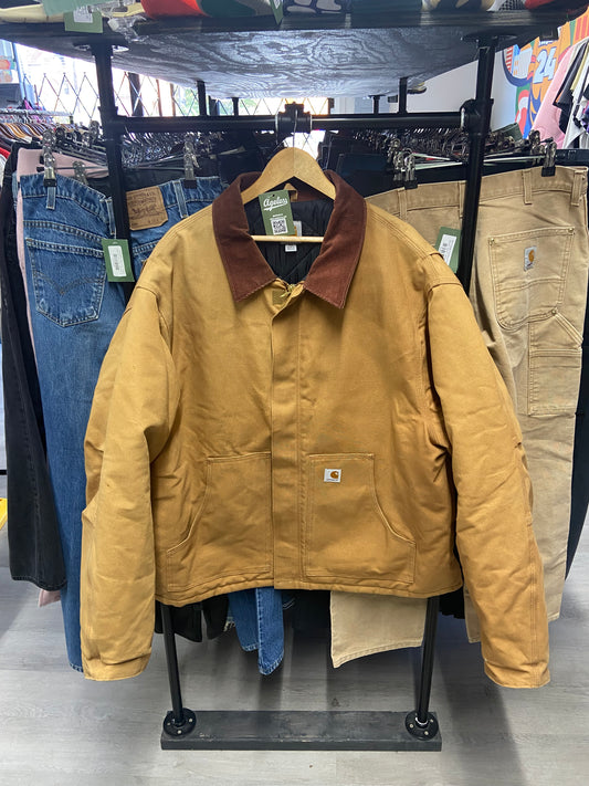 Tan Carhartt Duck Jacket