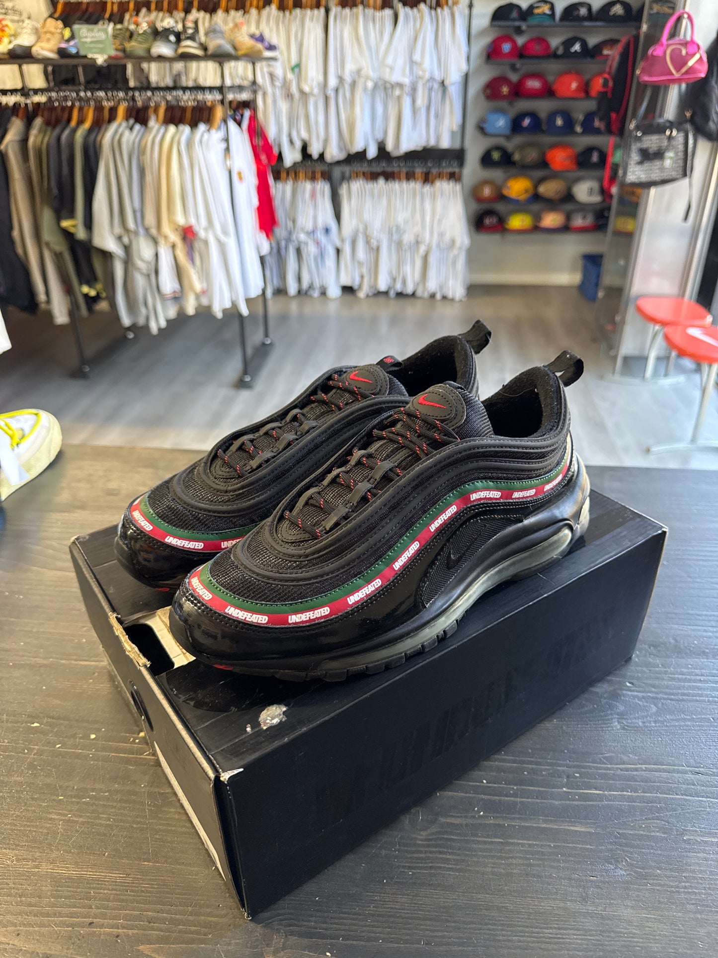 Pre-owned Nike Air Max 97 Undefeated Black