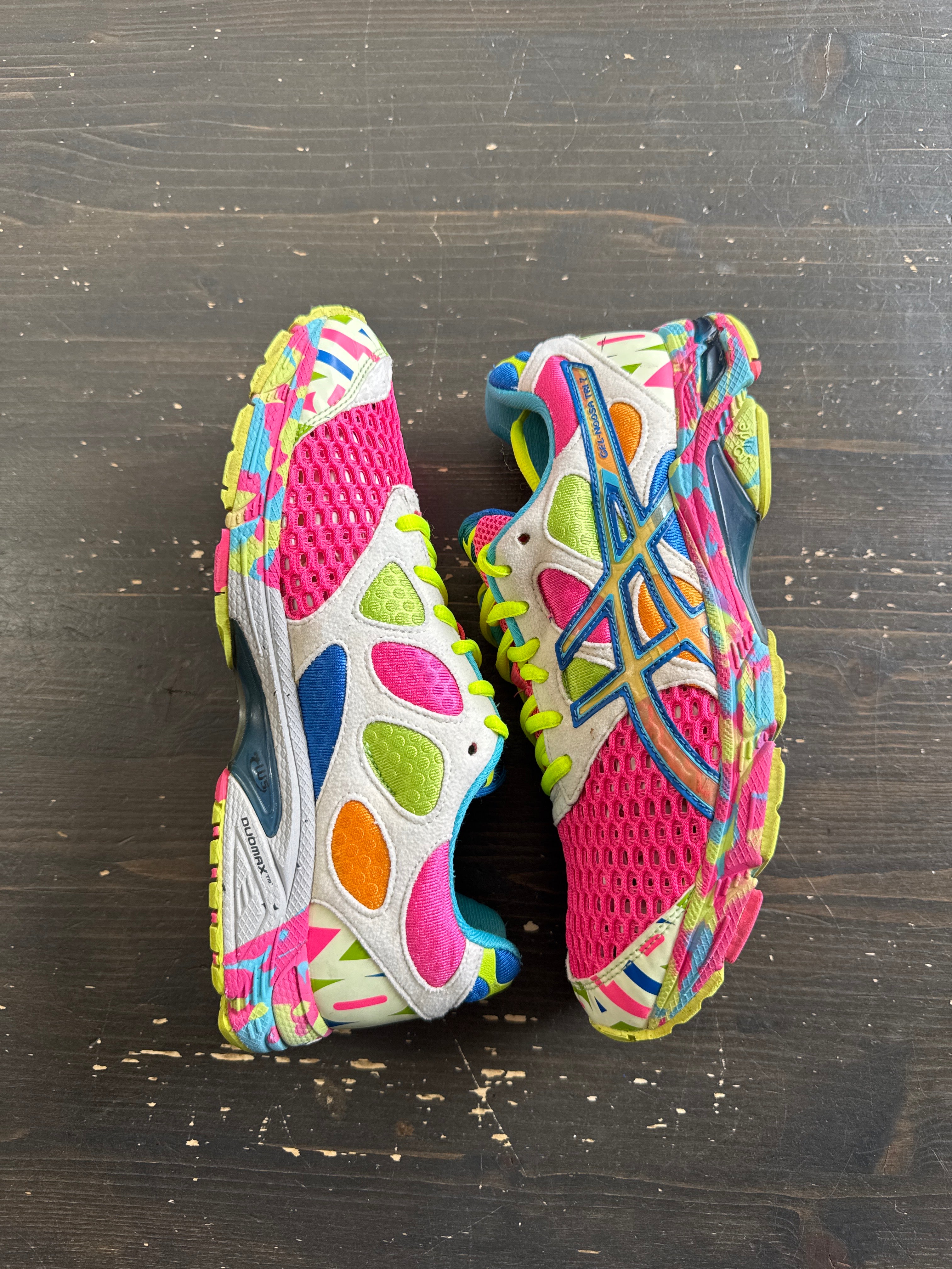 Pre-owned Asics Women’s Gel Noosa Tri 7 Neon Pink