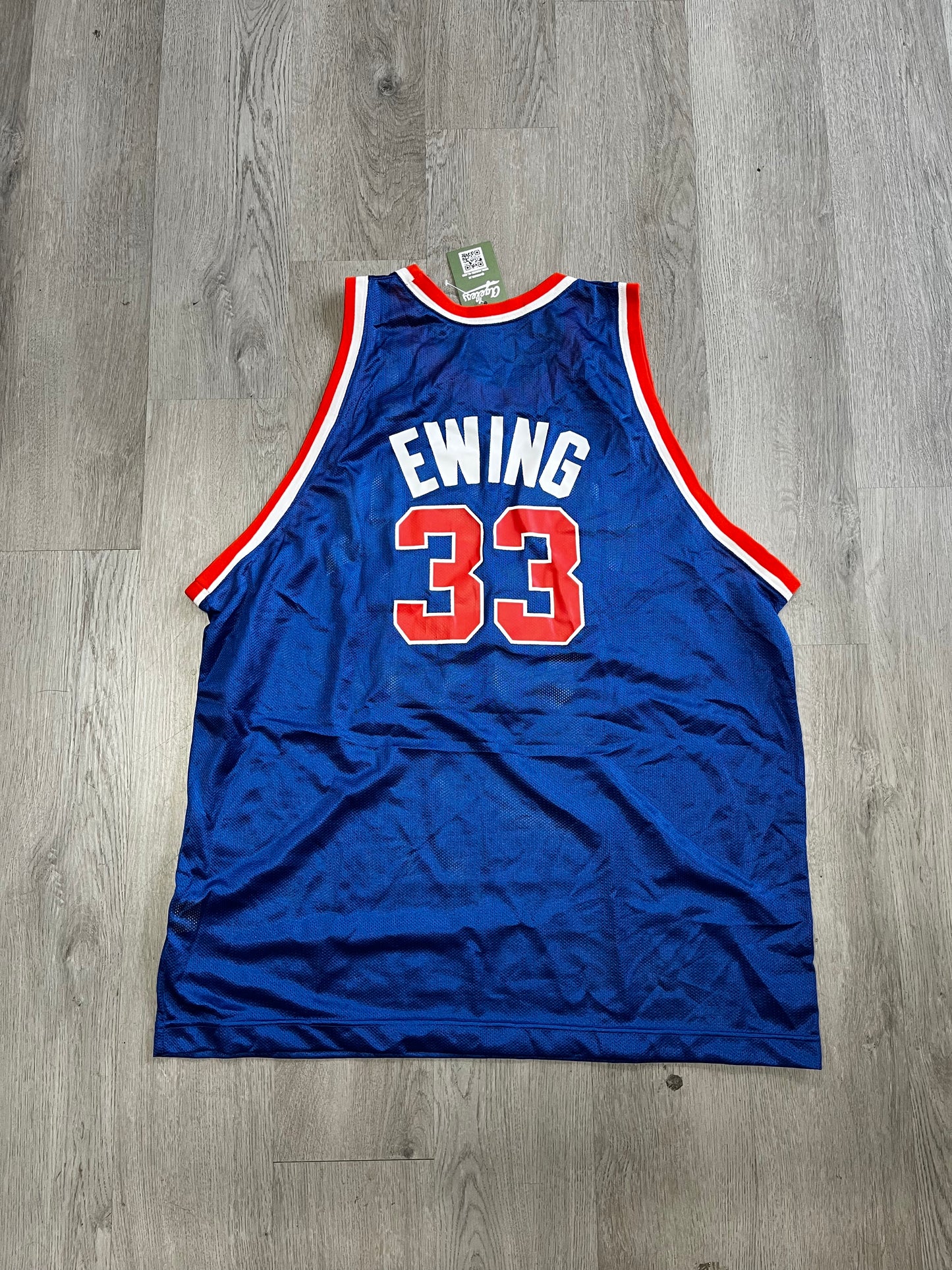 Vintage Patrick Ewing New York Knicks Champion Basketball Jersey
