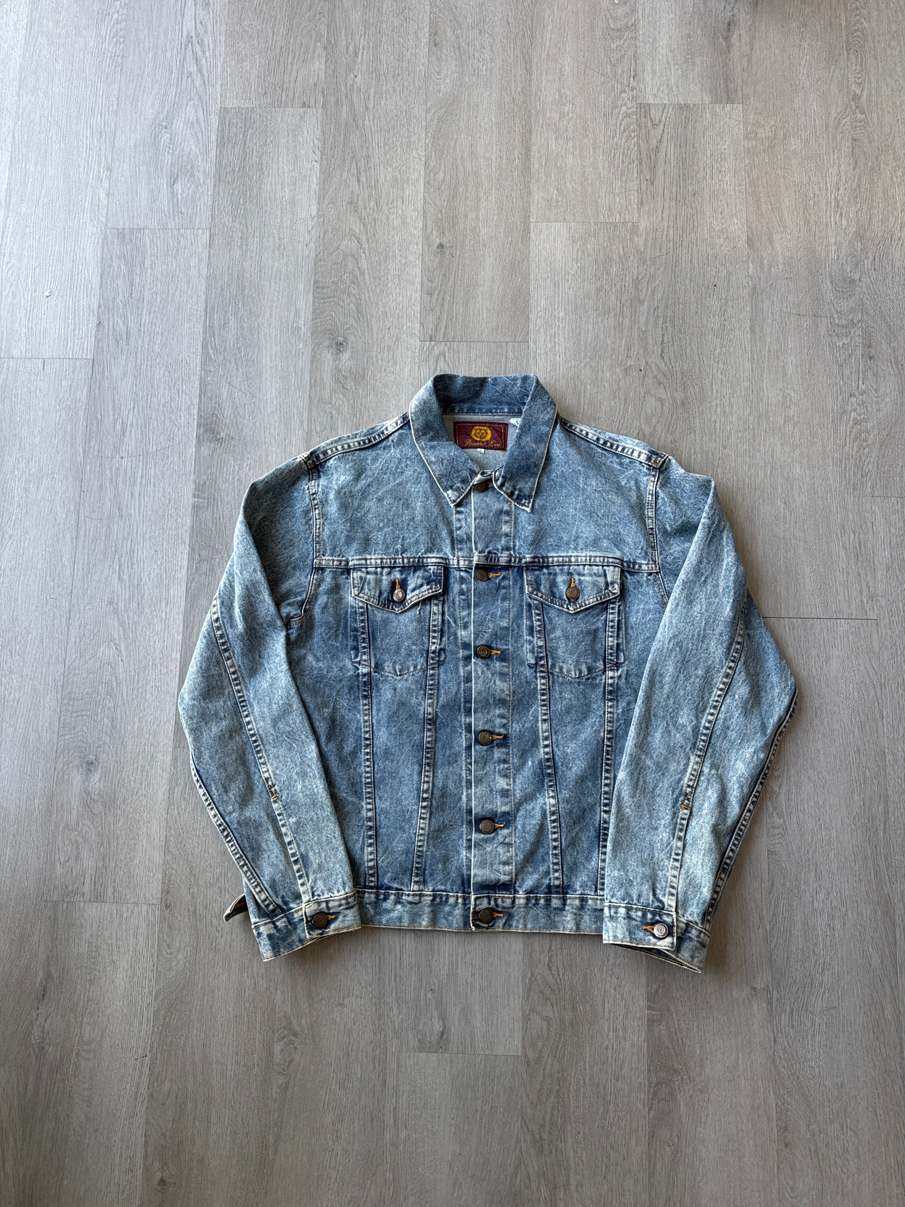 Vintage Branded Lion Denim Jean Jacket
