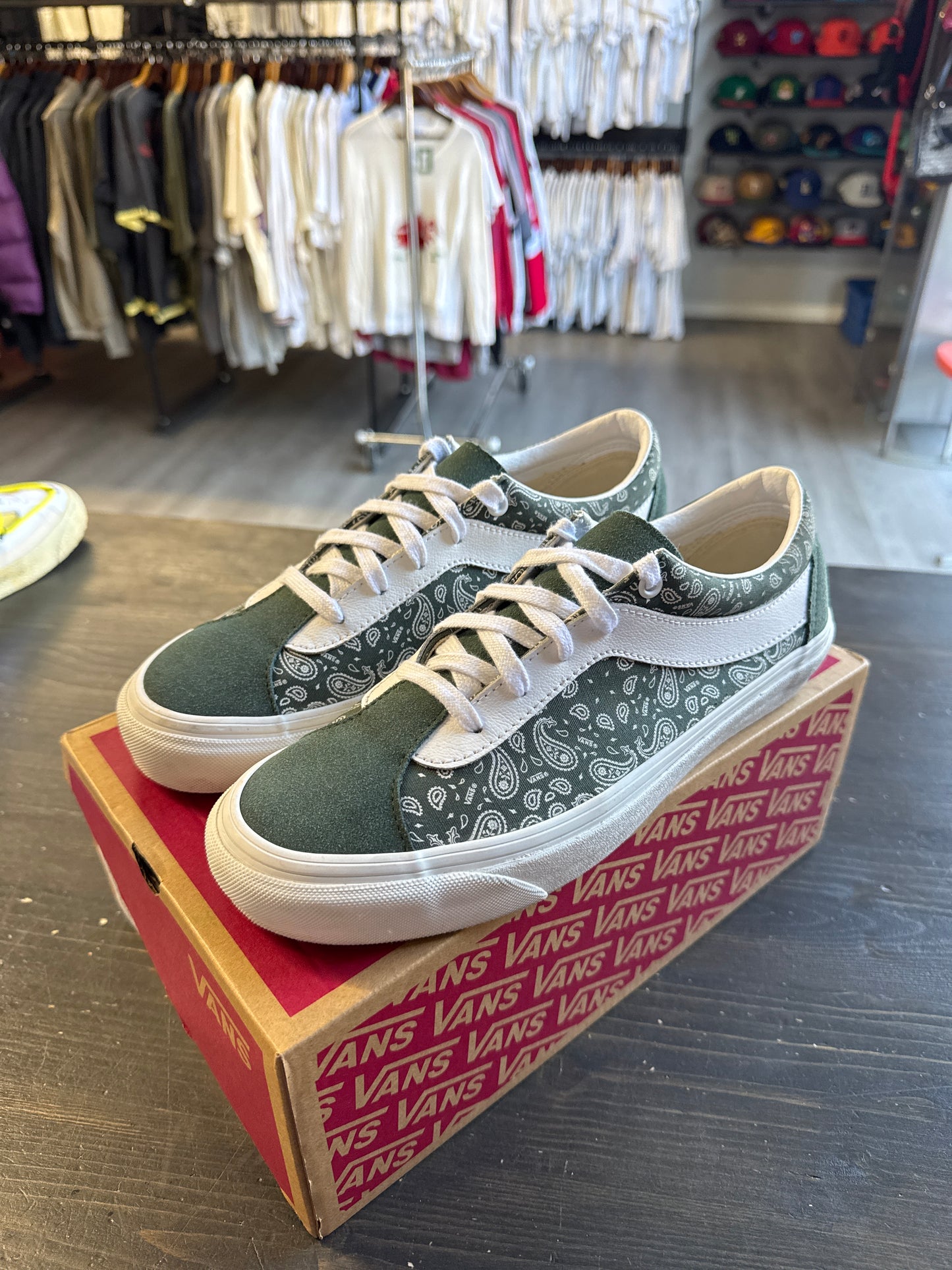 Pre-owned Vans Bold Ni Bandana Jungle Green