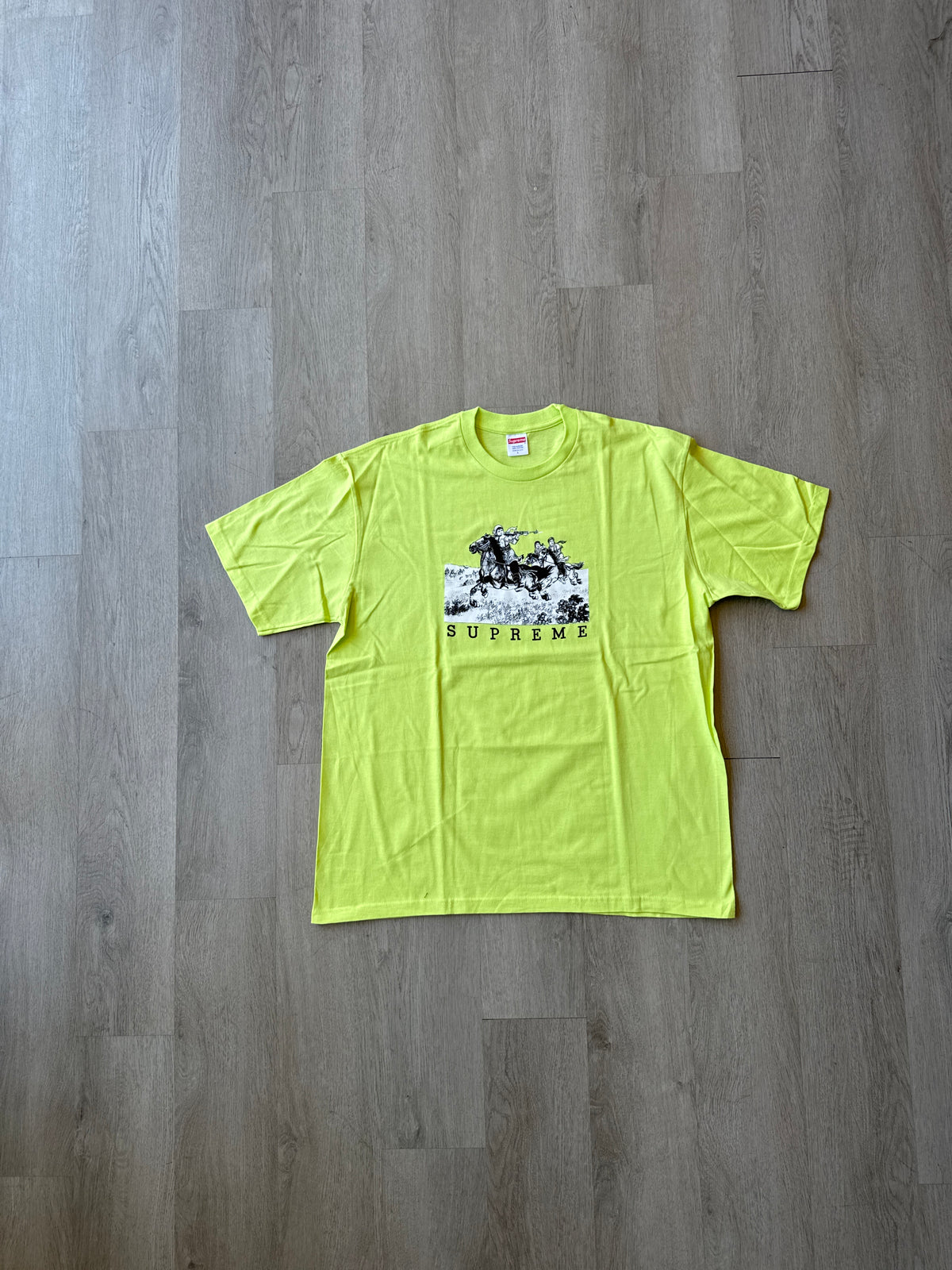 Supreme Riders Neon Green Tee (SS19)