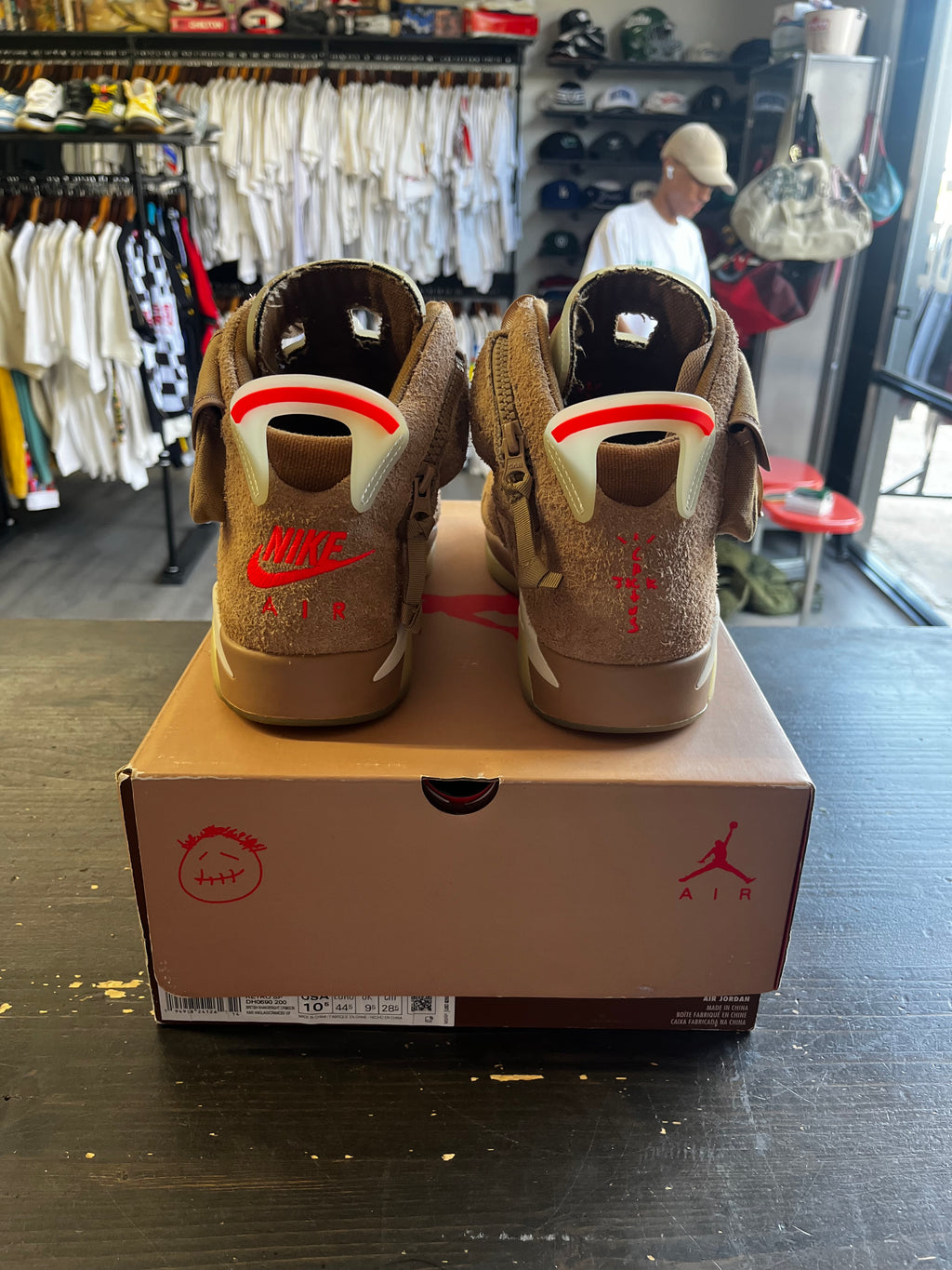 Pre-Owned Jordan 6 Retro Travis Scott British Khaki