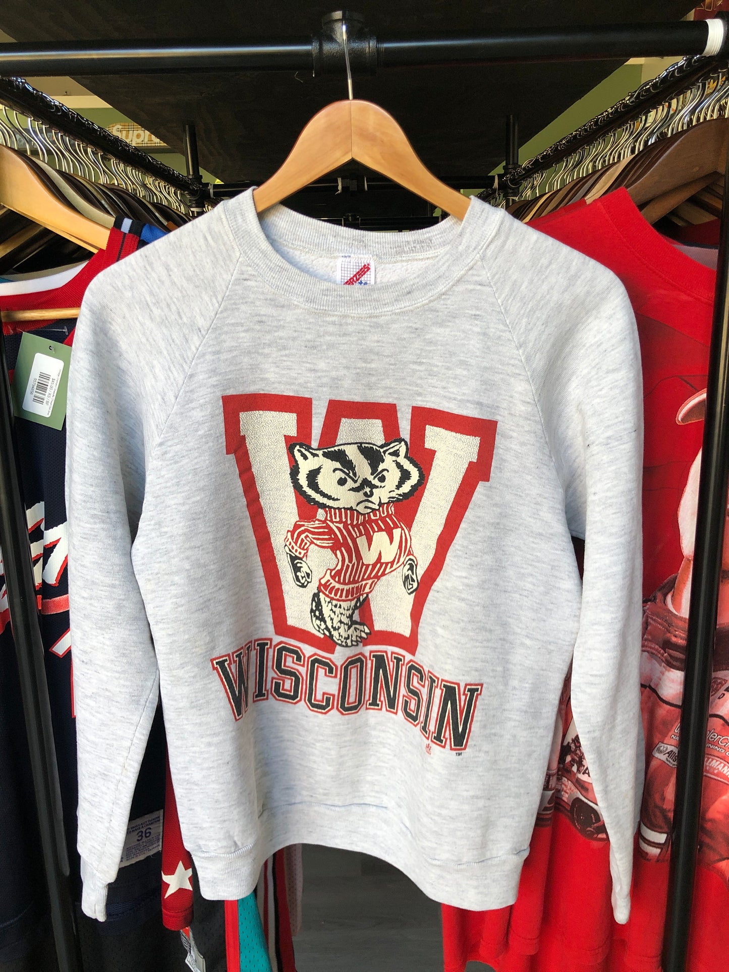 Vintage Wisconsin Badger Sweatshirt