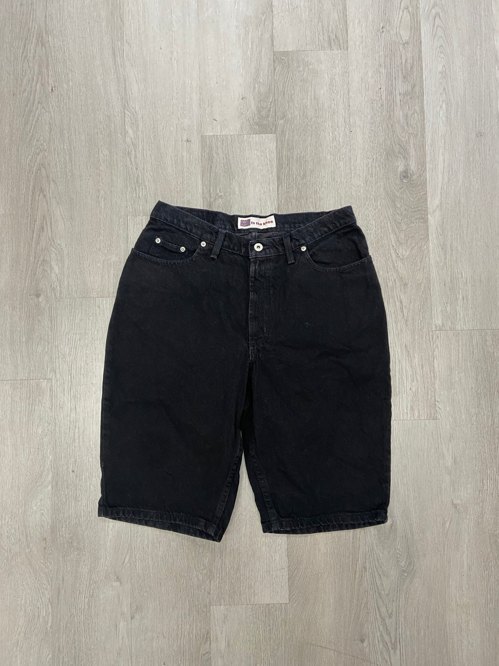 Vintage Faded Glory Black Jorts
