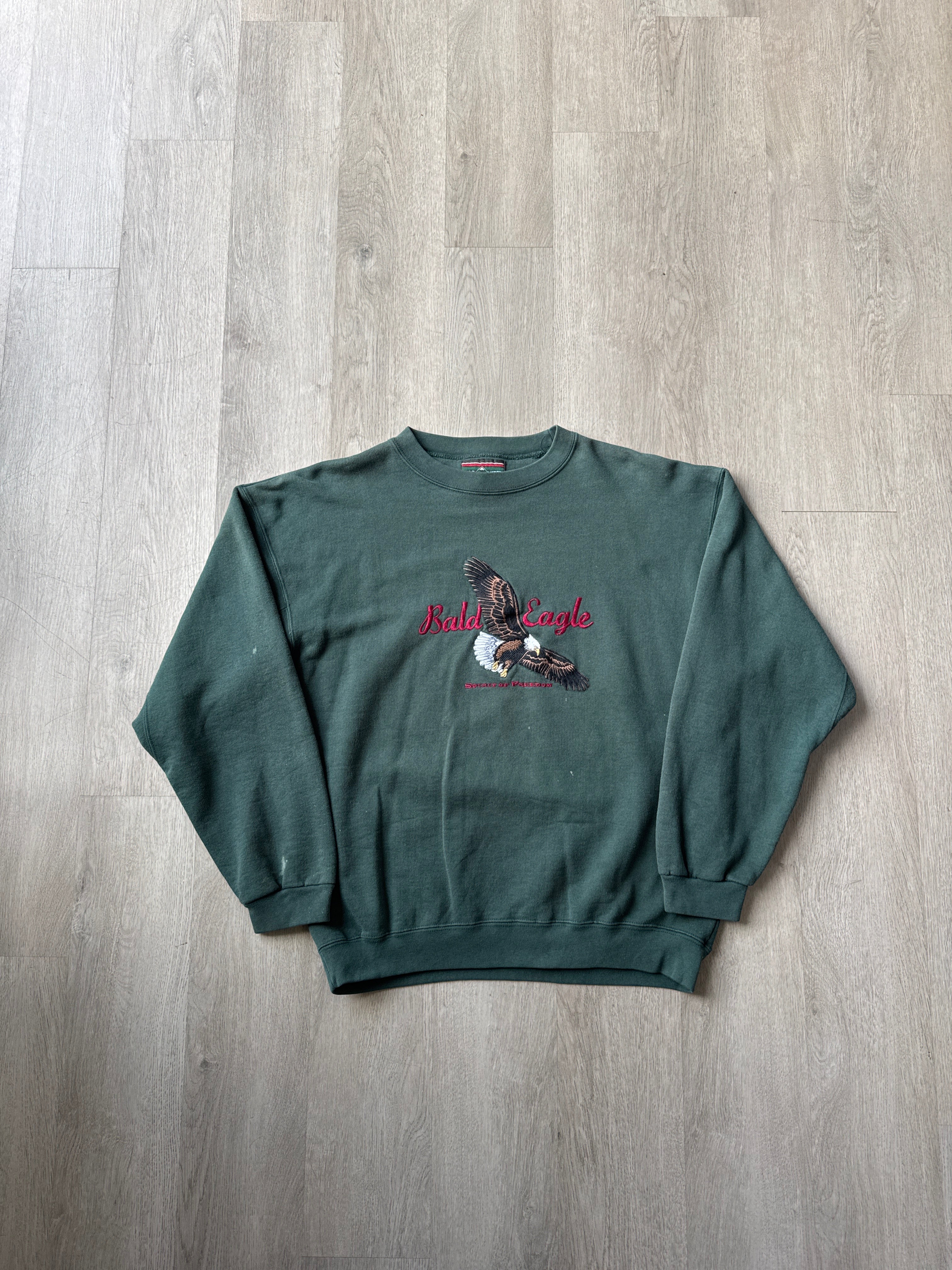Vintage Bald Eagle Spirit Of Freedom Sweatshirt