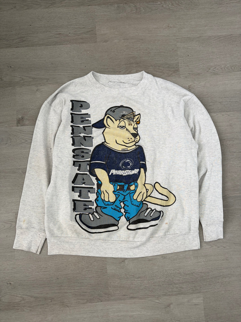 Vintage 90s Penn State Nittany Lions Rap Sweatshirt