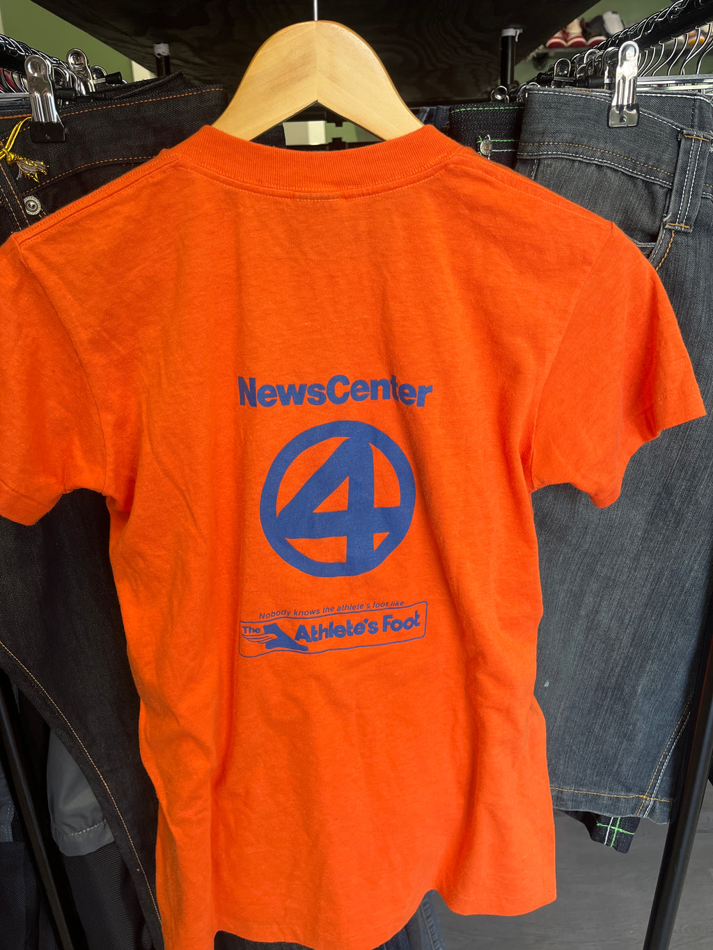 1985 Nike  Denver Broncos Signed Tee