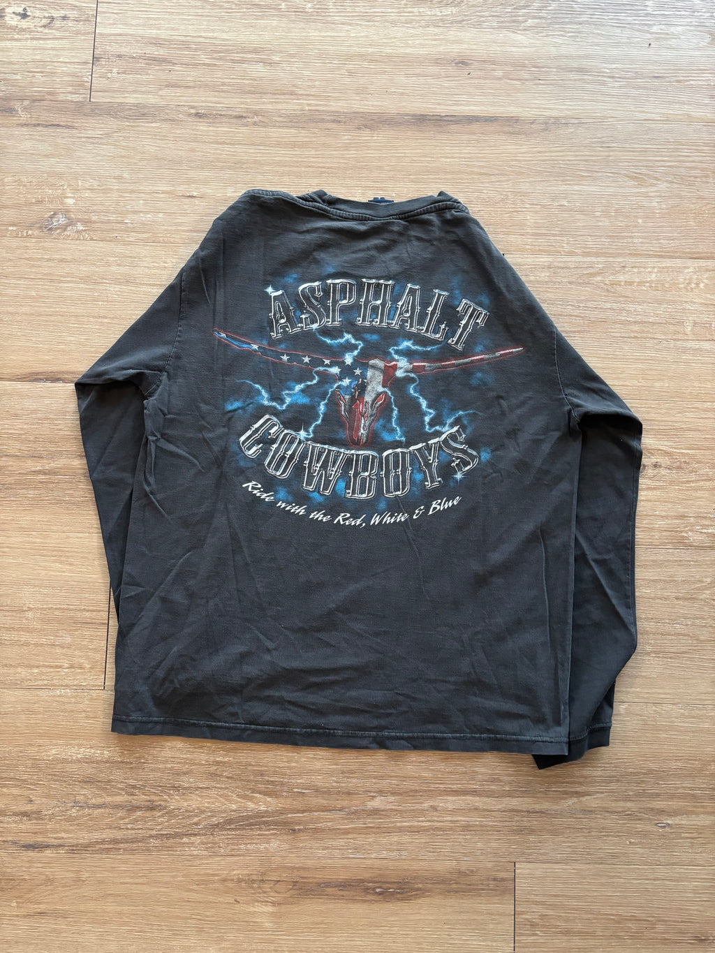 Vintage Brooks & Dunn Asphalt Cowboys Long Sleeve Tee