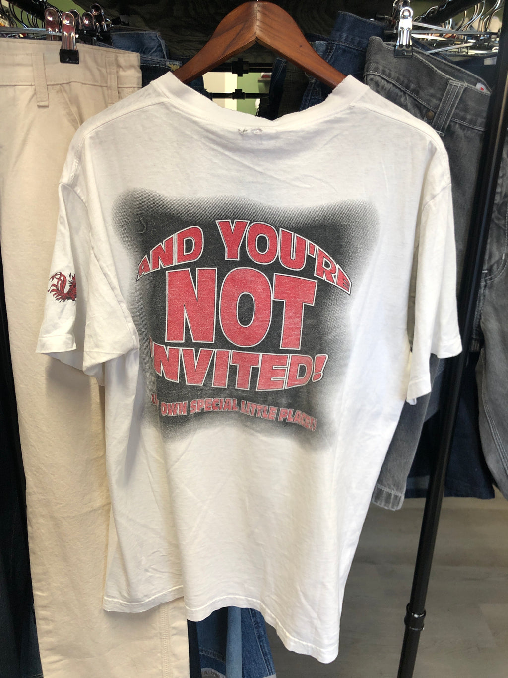 Vintage Gamecock Football End Zone Tee