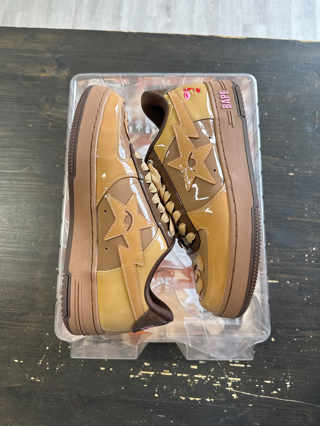 Pre-owned A Bathing Ape Bape Sta KidSuper Brown