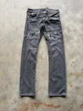 Y2K Black True Religion Relaxed Straight Fit Denim Jeans
