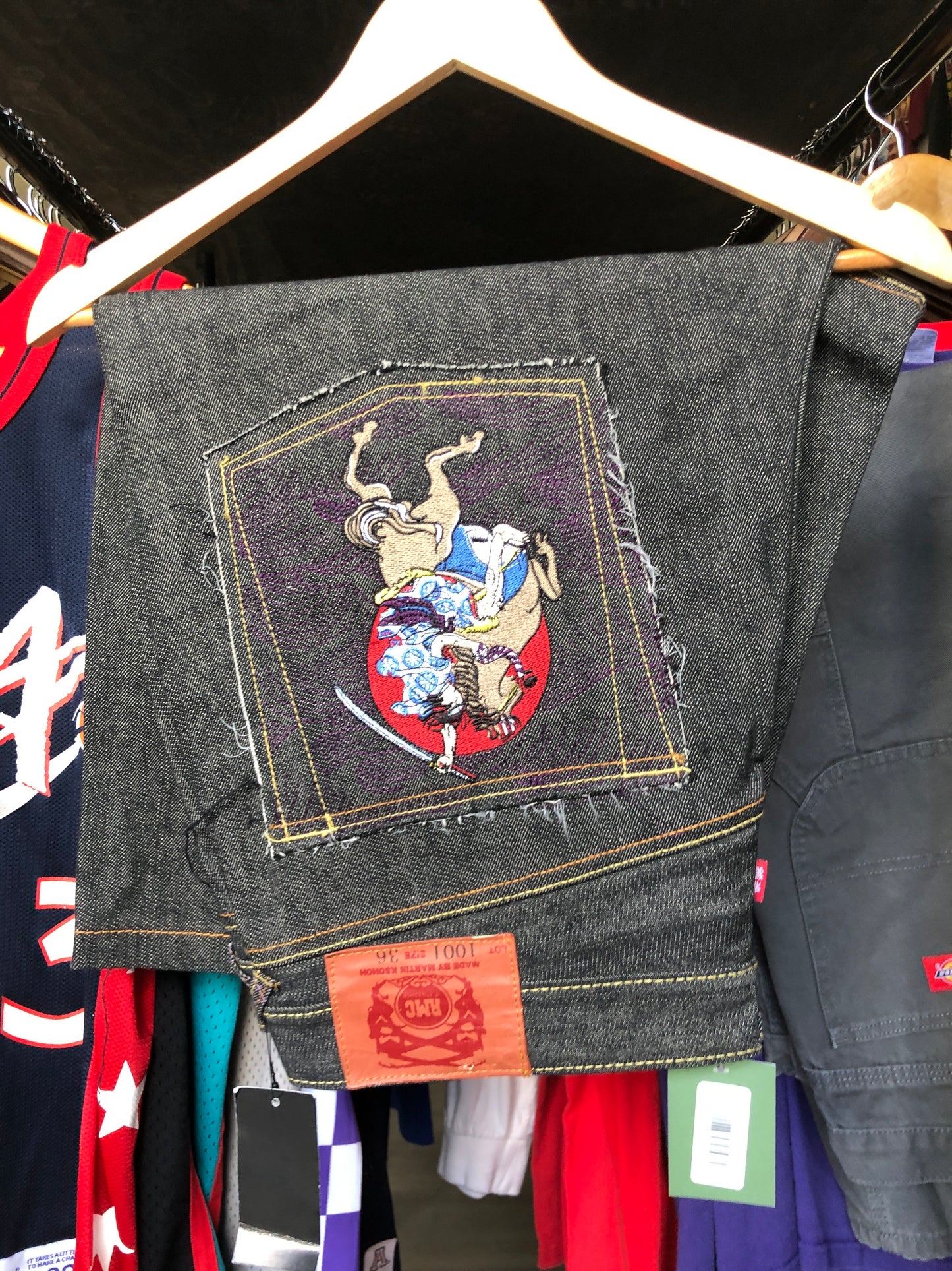 Vintage Red Monkey Japanese RMC Denim Shorts