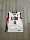 Vintage Reebok Team USA Tracy McGrady #6 Basketball Jersey