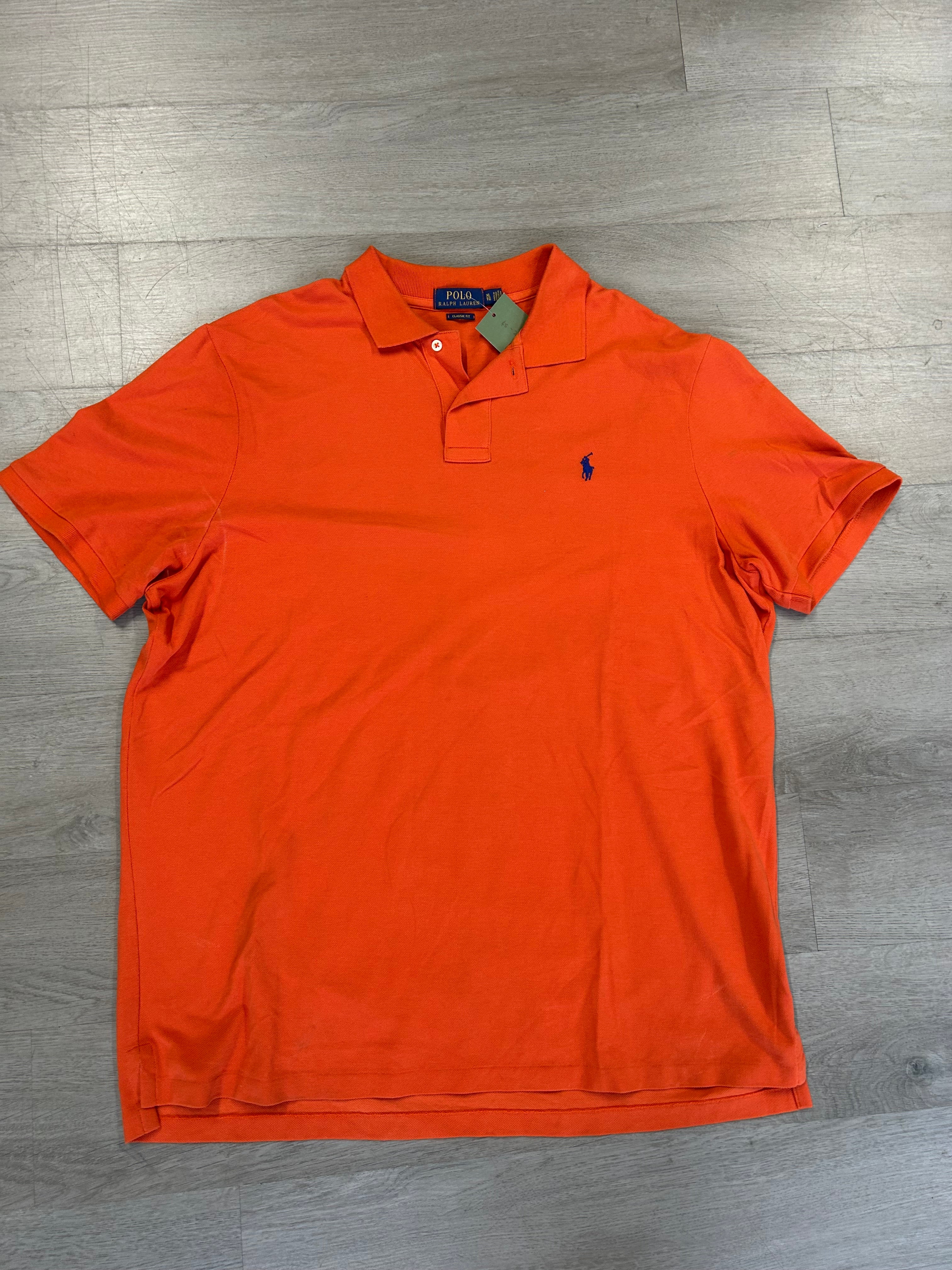 Vintage Polo Ralph Lauren Orange Polo