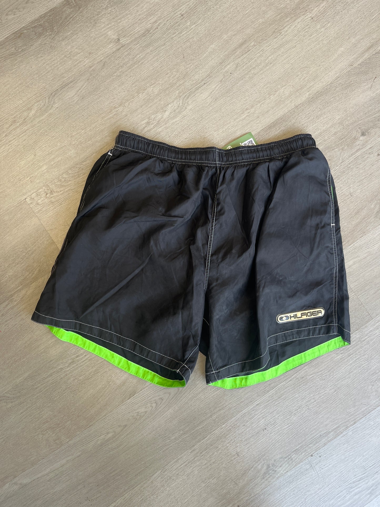 Vintage Tommy Hilfiger Black Swim Trunks