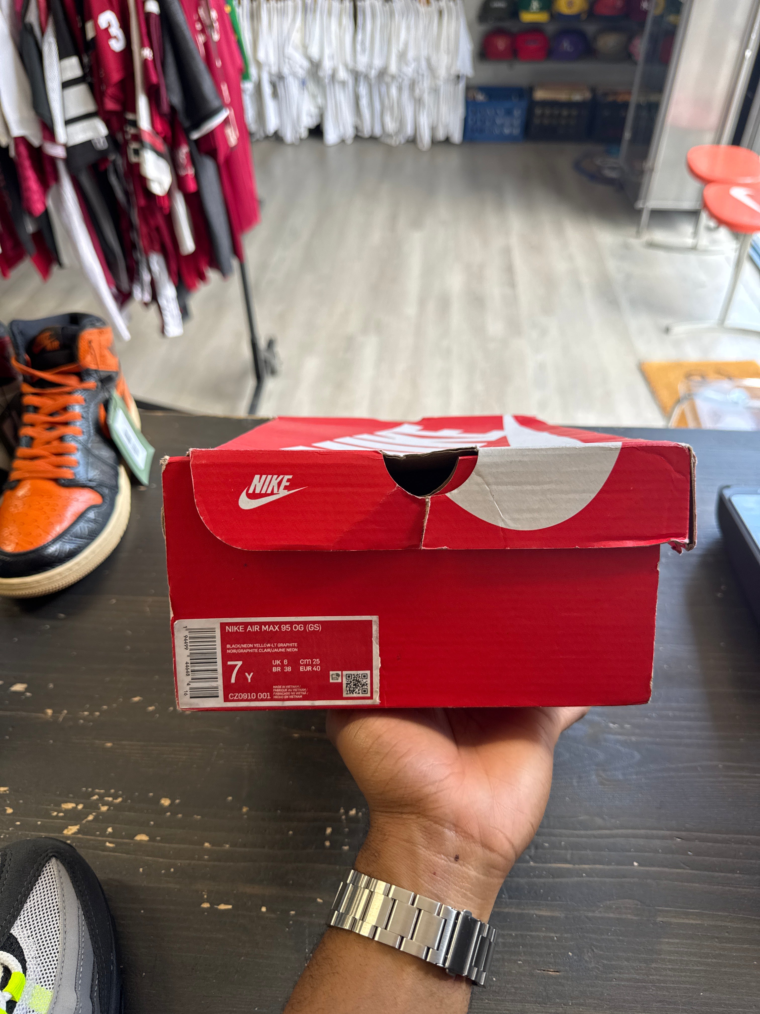 Pre-Owned Nike Air Max 95 OG Neon (2020) (GS)