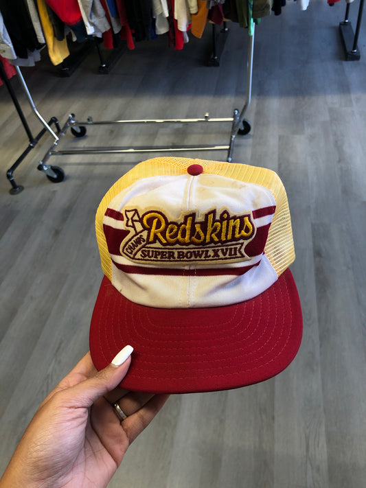 Vintage Redskins Super Bowl XVII Hat